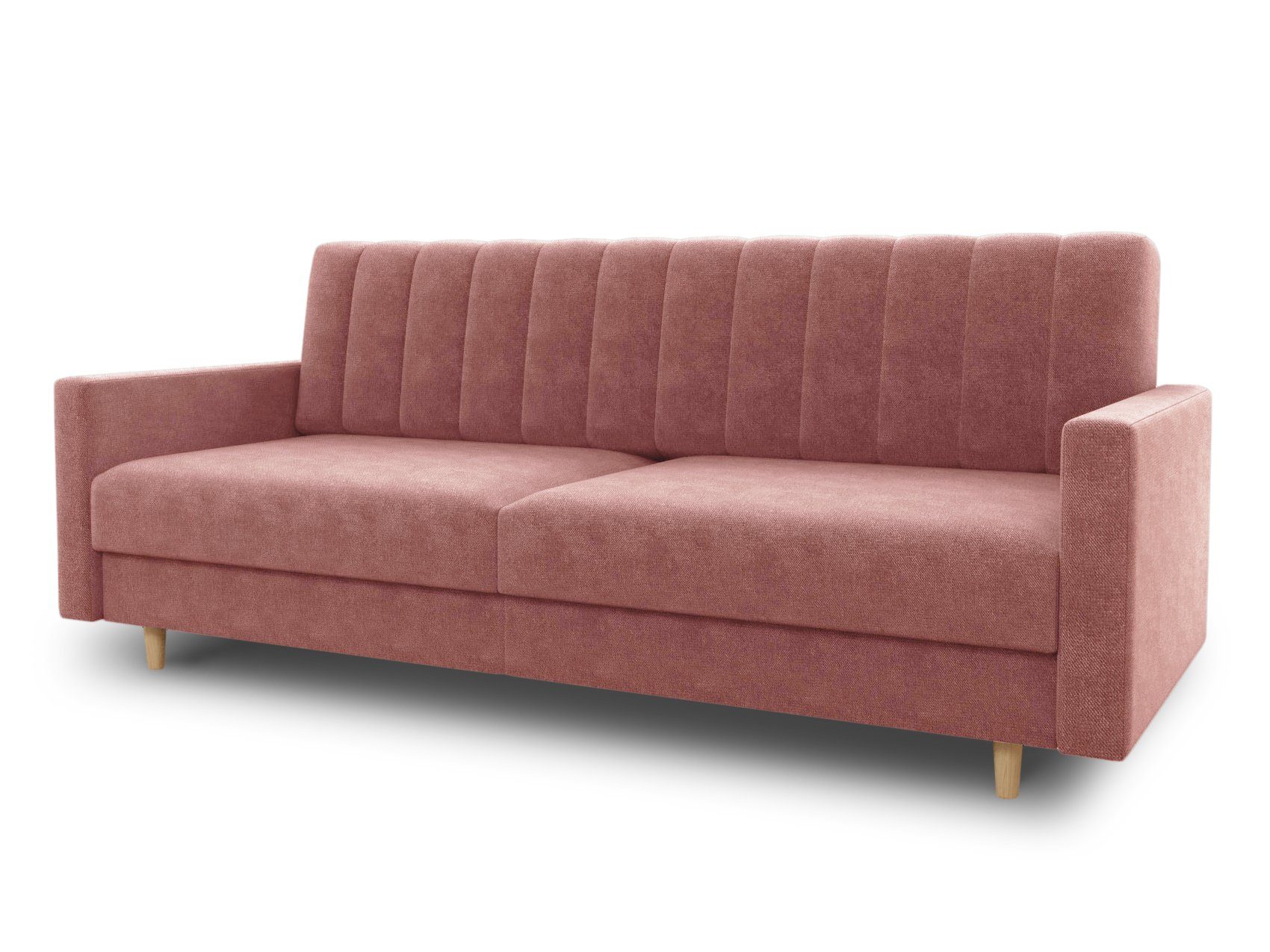 Sofnet Schlafsofa Sara, mit Schlaffunktion und Bettkasten, Bettsofa mit Hol günstig online kaufen