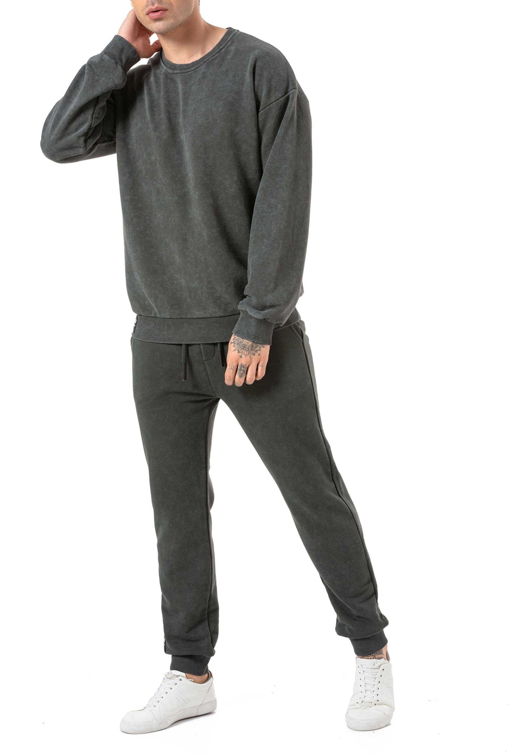 RedBridge Jogginganzug Batik Jogginganzug 2 teilig Jogginghose und Sweatshi günstig online kaufen