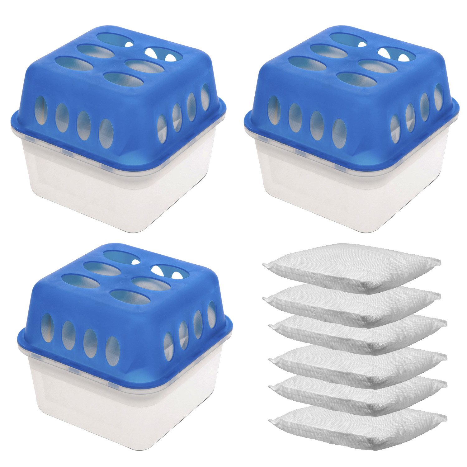 Mojawo Luftentfeuchter 3 Stück Innenraum Raumentfeuchter Luftentfeuchter + günstig online kaufen