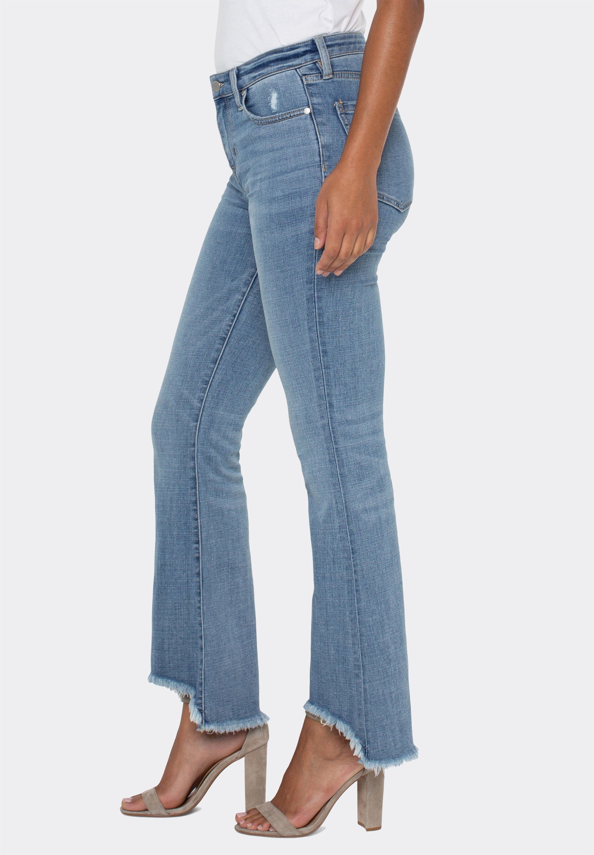 Hannah Stretchy komfortabel Flare Liverpool und Bootcut-Jeans