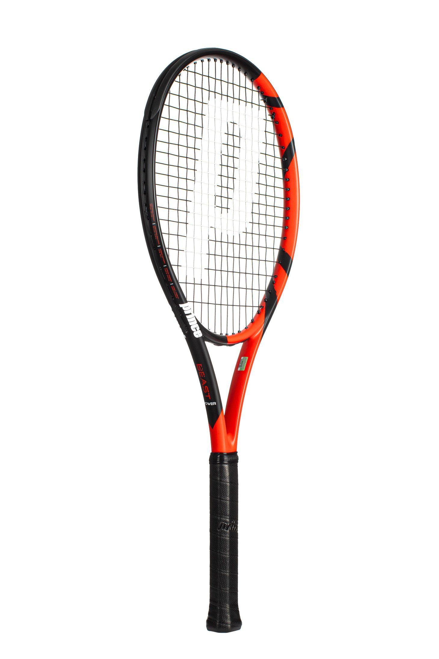 Prince Tennisschläger Beast Power 100in/300g 2024 rot/schwarz - besaitet