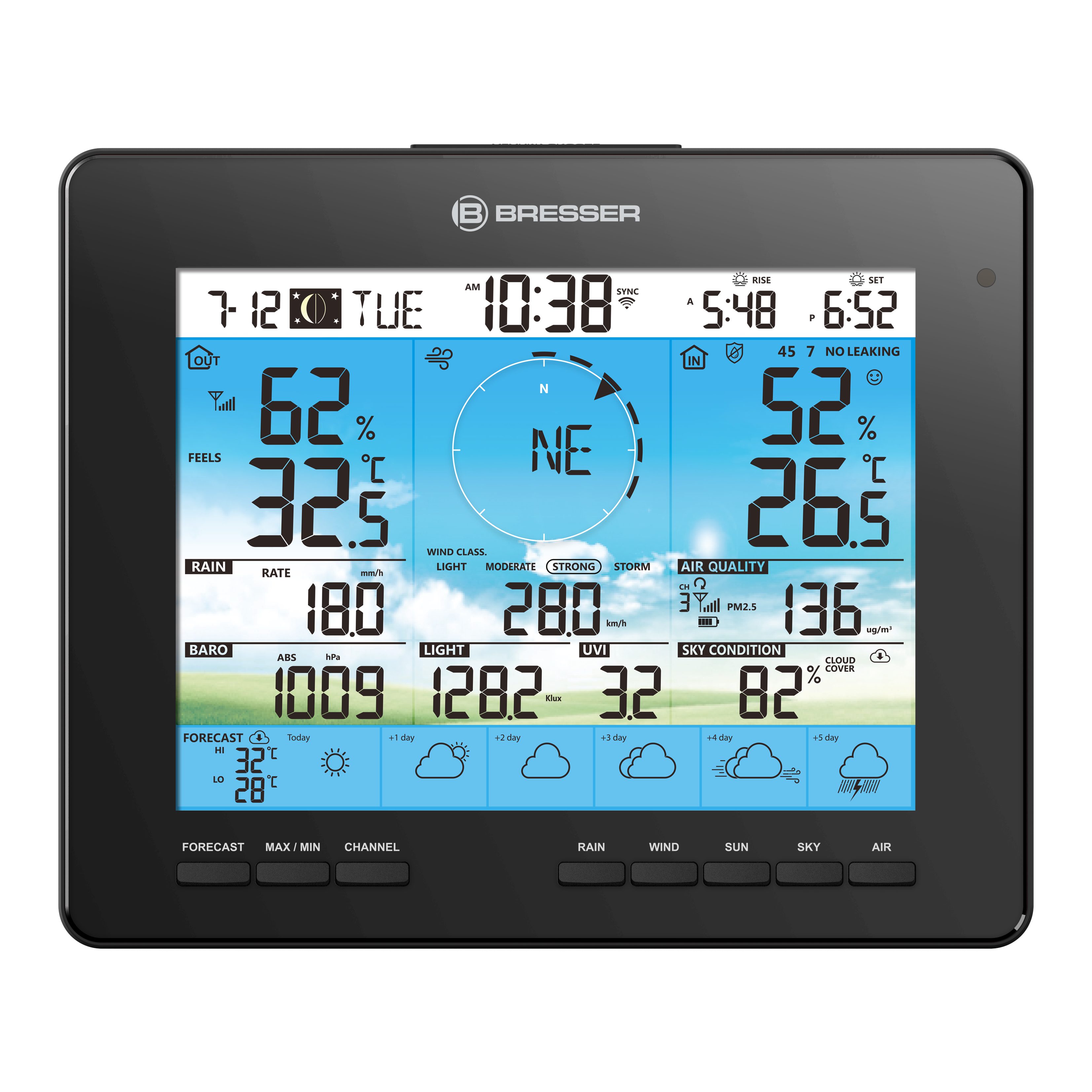 BRESSER BRESSER zusätzliche / Ersatz-Basisstation für 7003210 6-Tage 4CAST We… Wetterstation