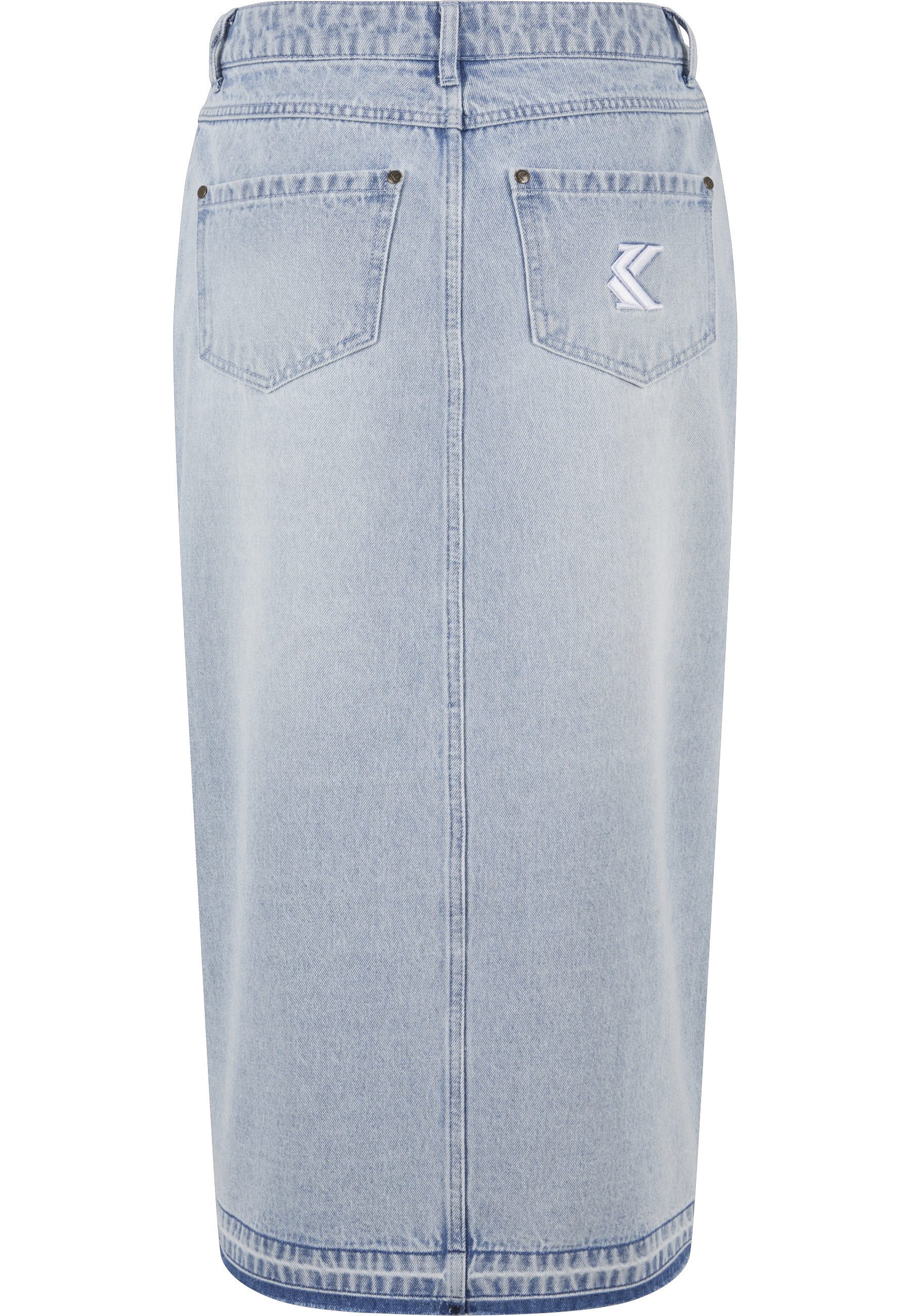 Karl Kani Maxirock Karl Kani Damen KW242-033-1 Karl Kani OG Long Denim Skirt (1-tlg)