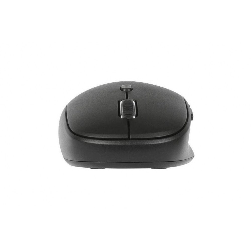 Targus Mauspad Targus Antimikrobielle Maus (M) - Kabellose Multi-Device-Komfort-Maus