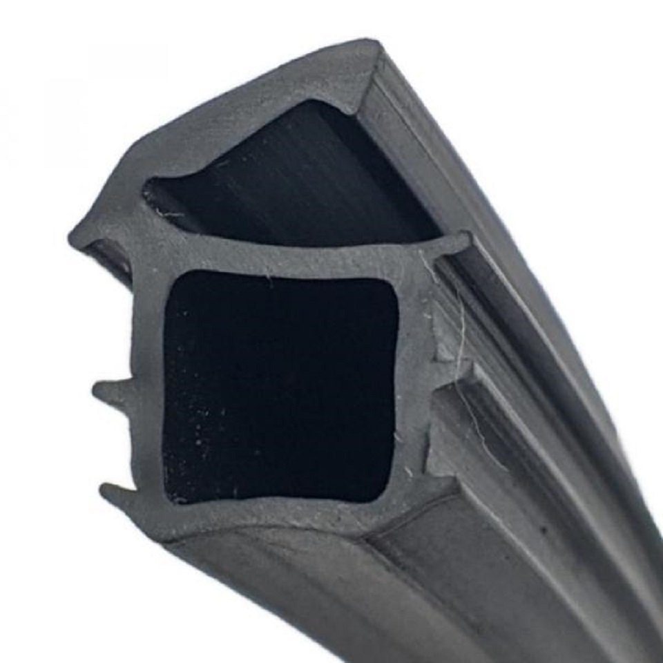 Einfach Ленты уплотнительные Profildichtungsband Stahlzargendichtung I 5m I Farbe Weiß, Schwarz oder Grau