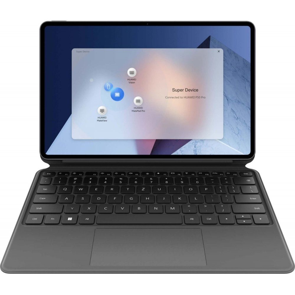 Huawei Smart Magnetic Keyboard MateBook E - Tastatur & Schutzhülle -  schwarz Tablet-Tastatur