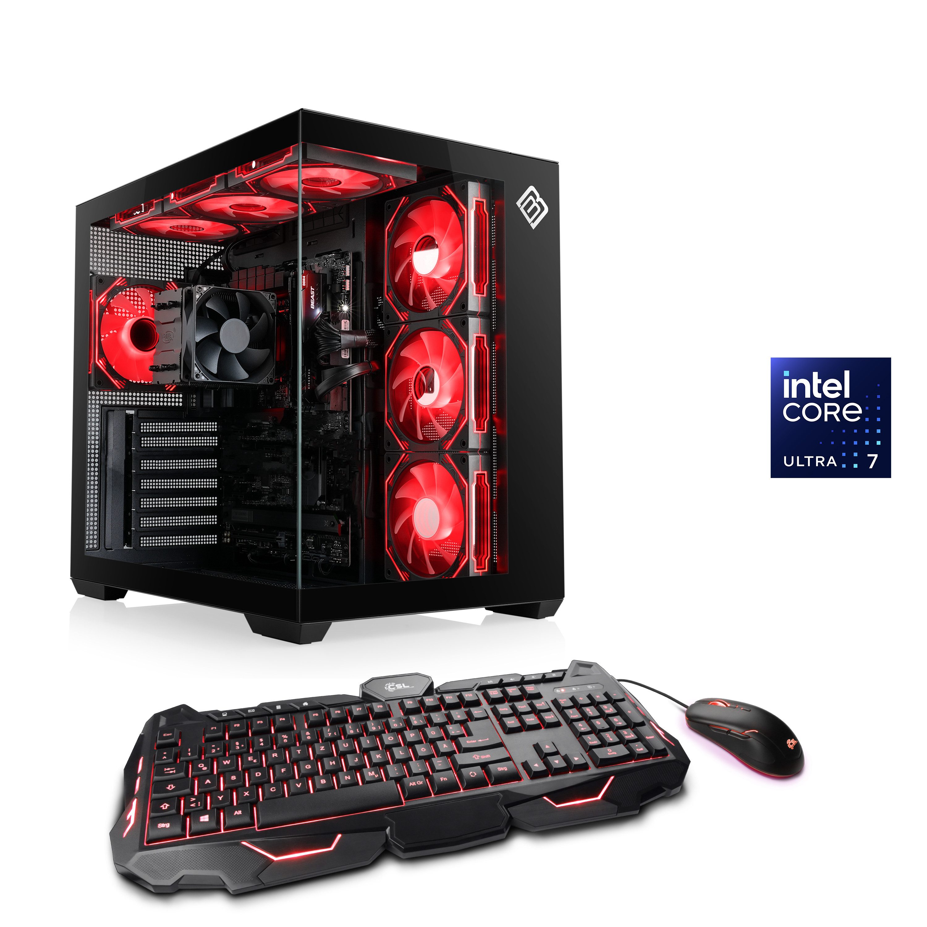 CSL Vitrum Advanced V24549 PC (Intel® Ultra 7 265, 64 GB RAM, 2000 GB SSD, Luftkühlung)