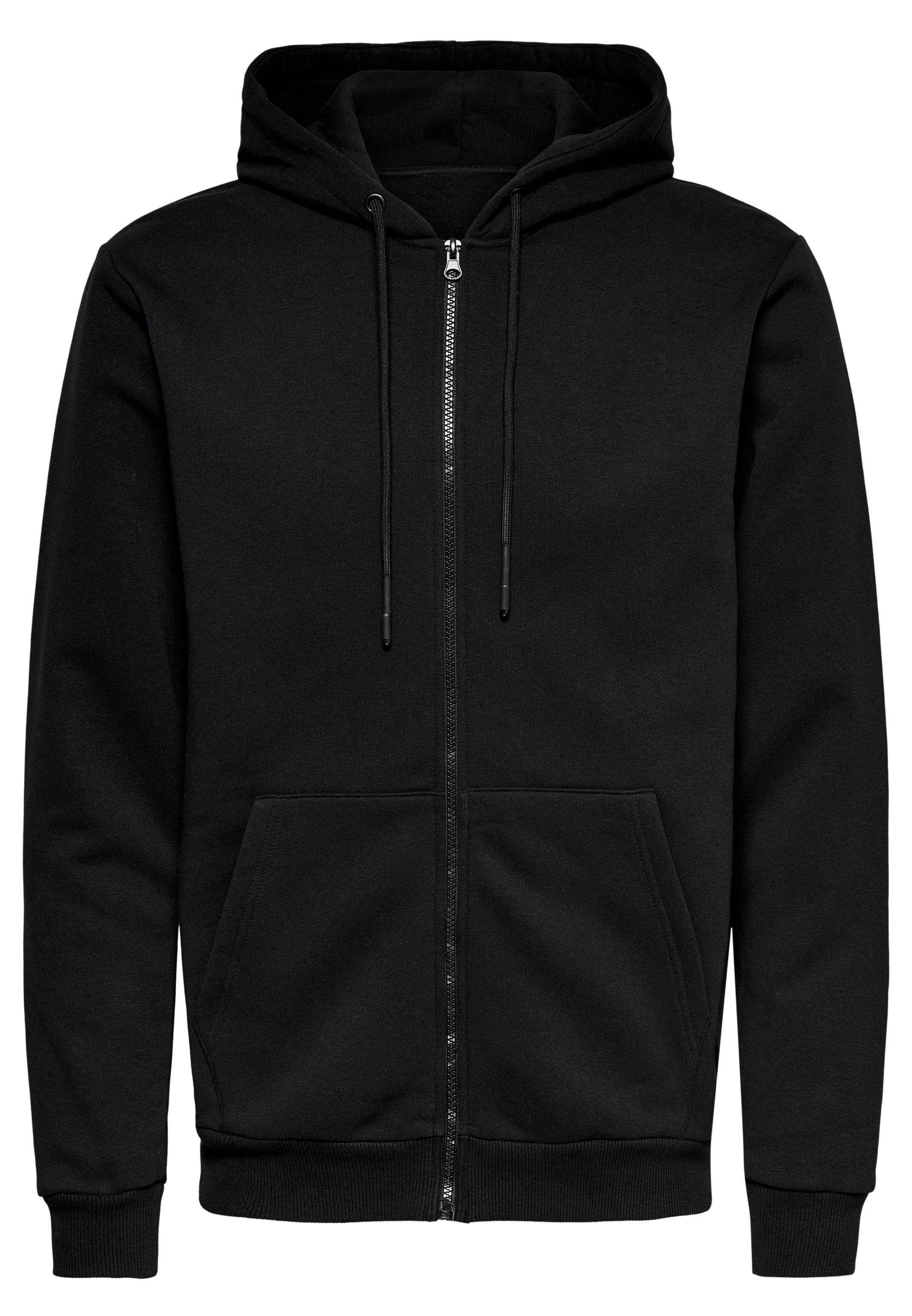 ONLY & SONS Hoodie Ceres (1-tlg) Sweatjacke / Hoodie - Baumwolle - Atmungsa günstig online kaufen