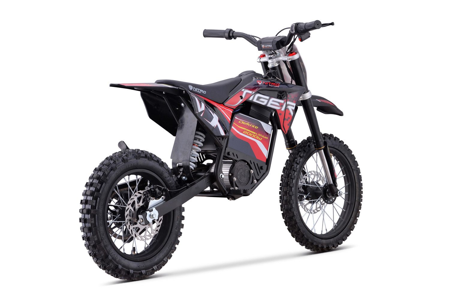 Smarty Crossrad 2000W Eco Dirtbike Tiger VX 60V 15,6Ah Lithium 14"12"