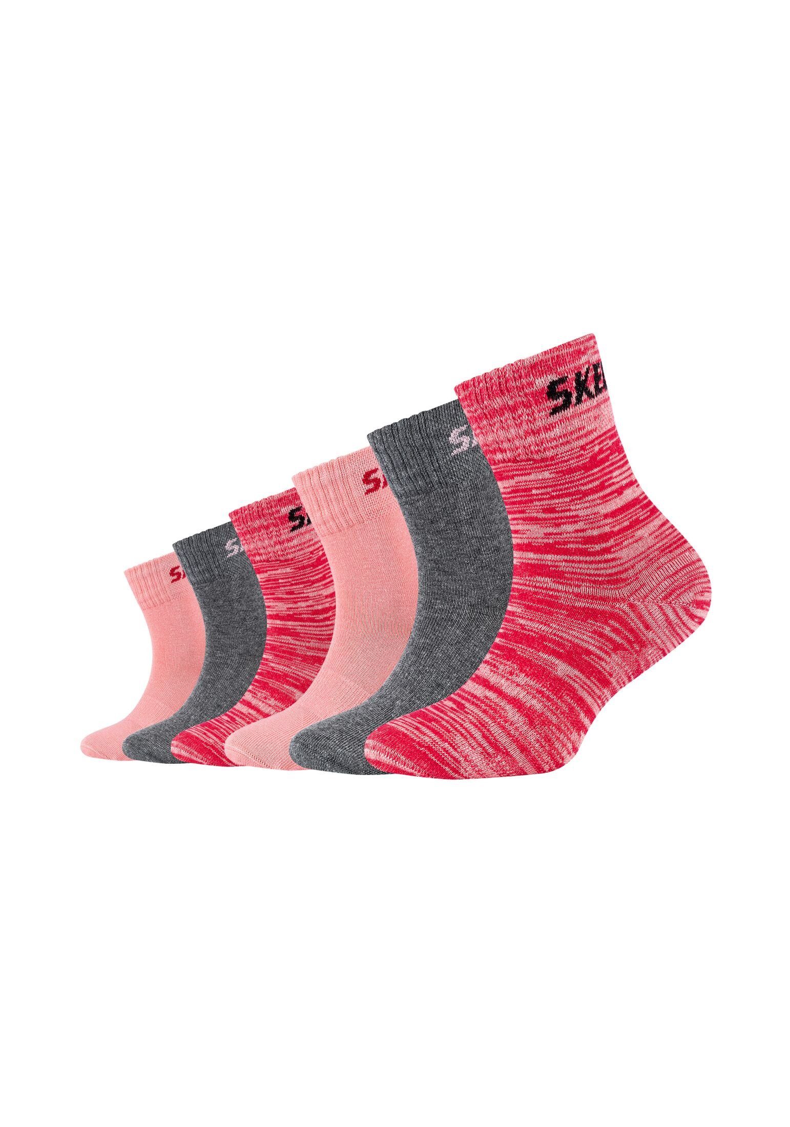 Skechers mix Pack Socken flamingo 6er Socken