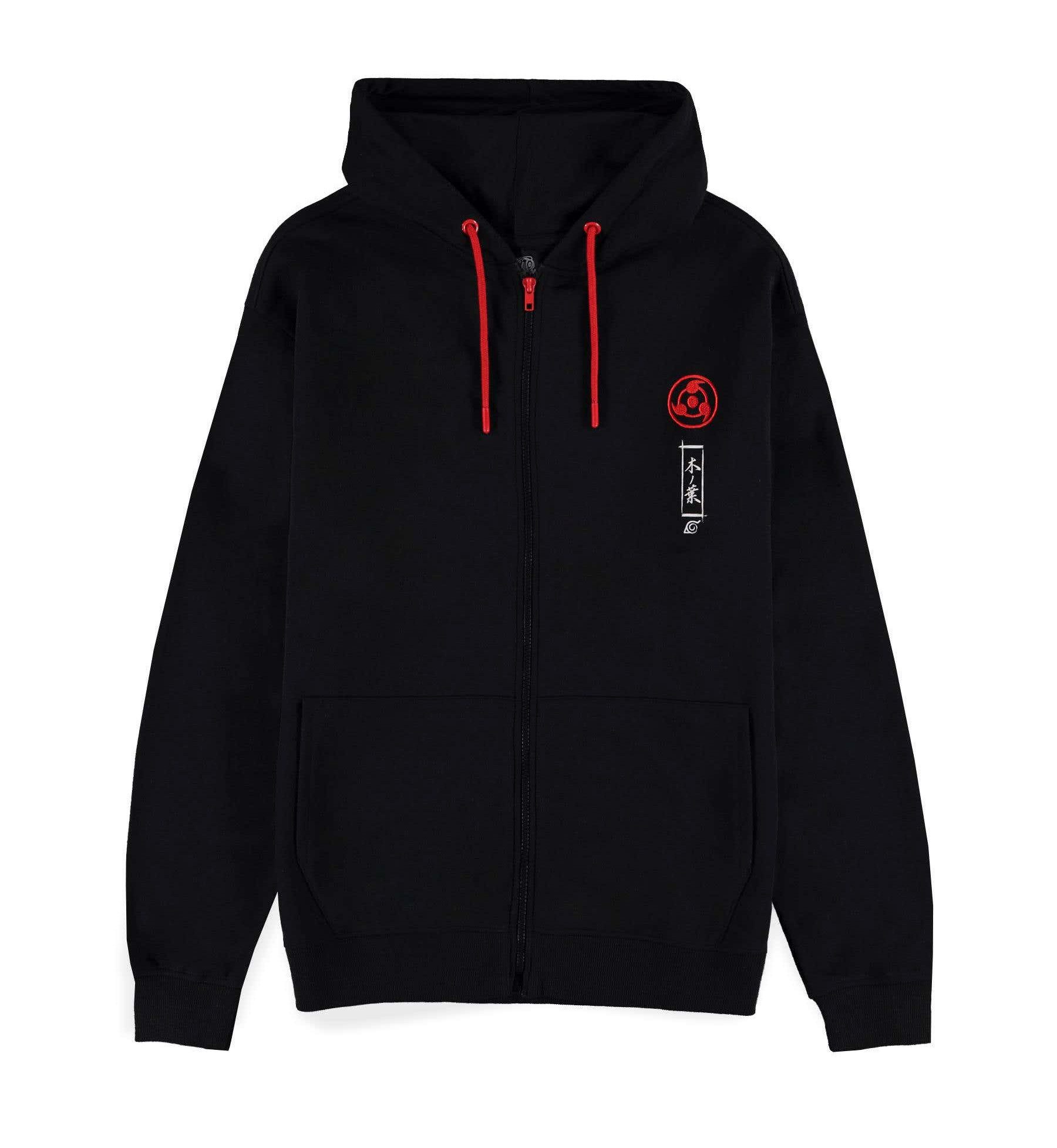 Naruto Kapuzensweatshirt Kakashi Line Art Hoodie Manga Anime Hatake Shinobi