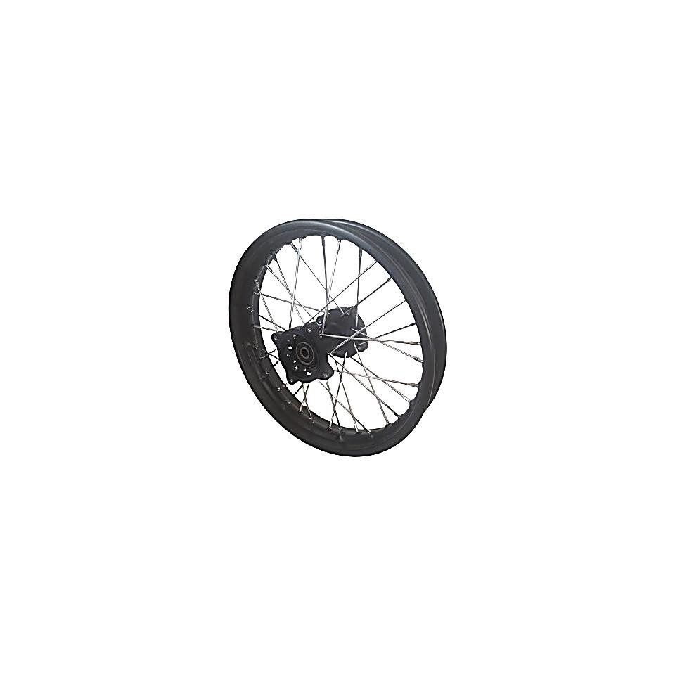 FunSport-Factory Ersatzrad Dirt Bike Felge 1,8 x14 Zoll hinten 12mm Achse Stahlfelge 32 Speichen, Hinterradfelge, 12 mm Achse, Stahlfelge, 32 Speichen