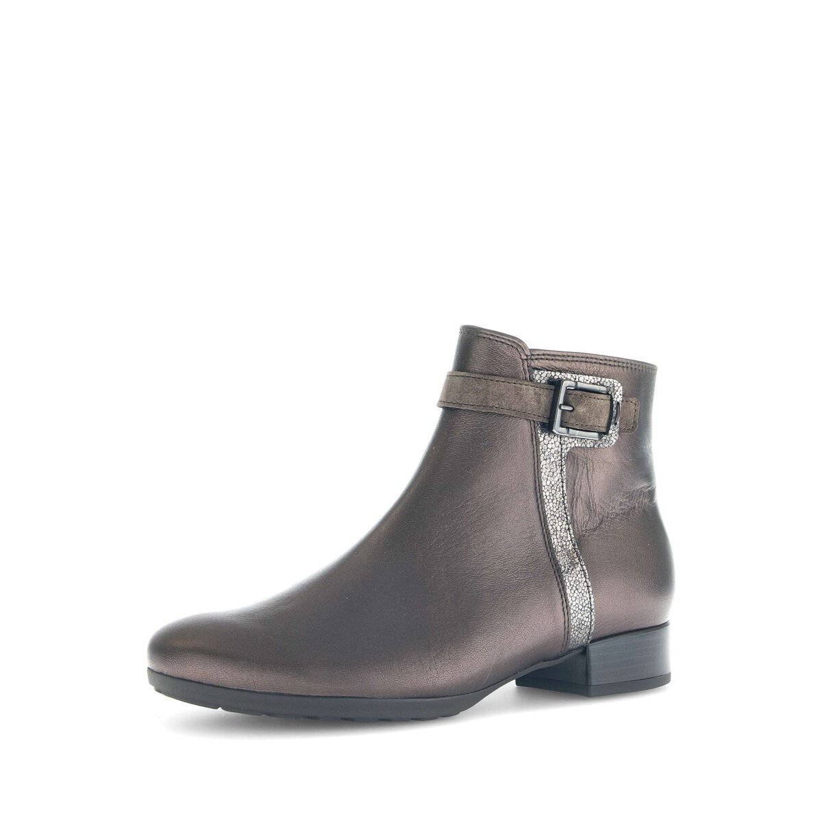 Gabor Elegante Stiefelette Materialmix Leder Stiefelette günstig online kaufen