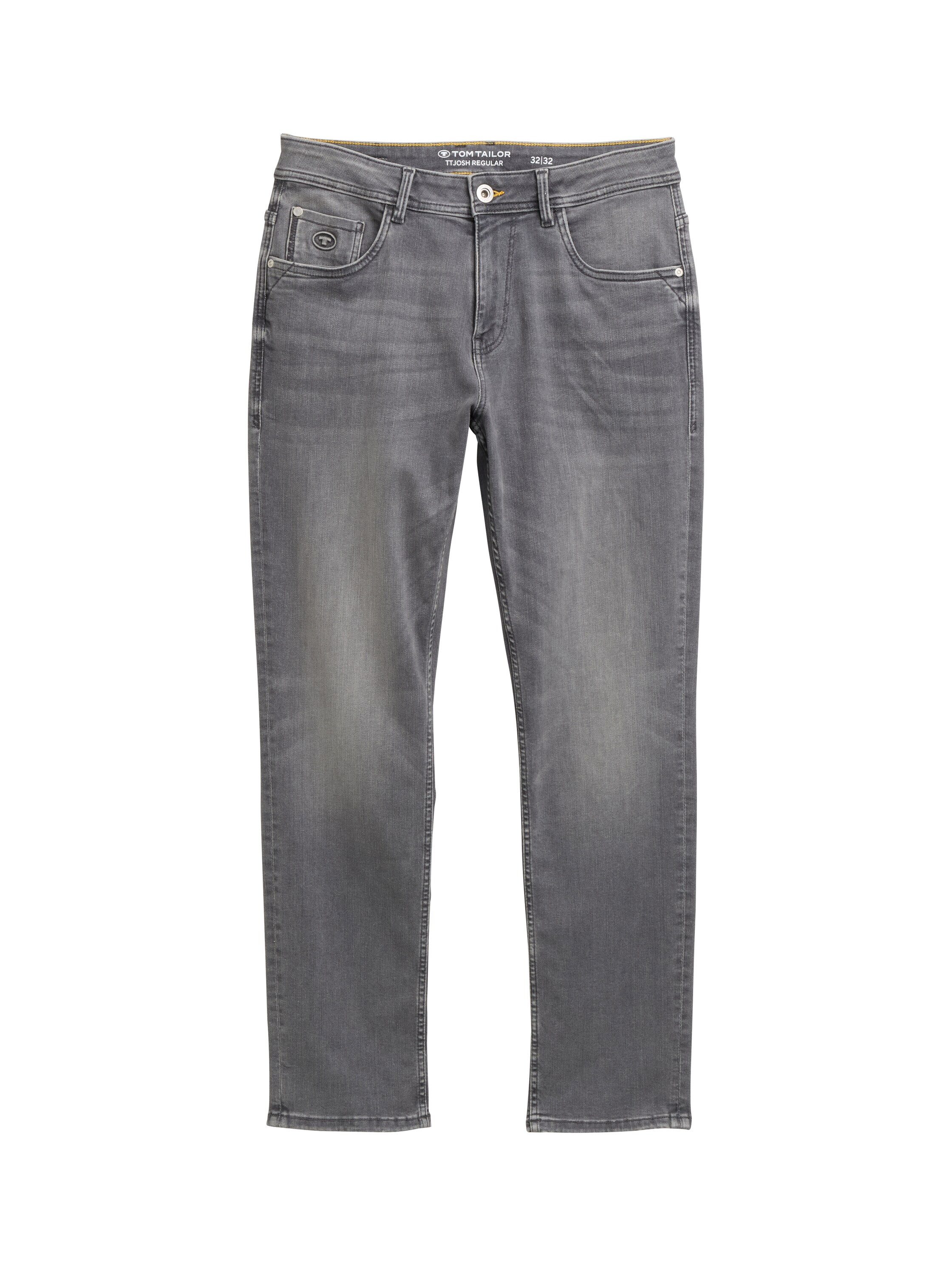 TOM TAILOR 5-Pocket-Jeans TTJOSH REGULAR SLIM Jeans mit Stretch günstig online kaufen