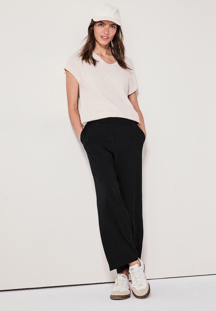 CECIL 3/4-Hose Cecil / Da.Casual-Hose / NOS Style Neele Jersey
