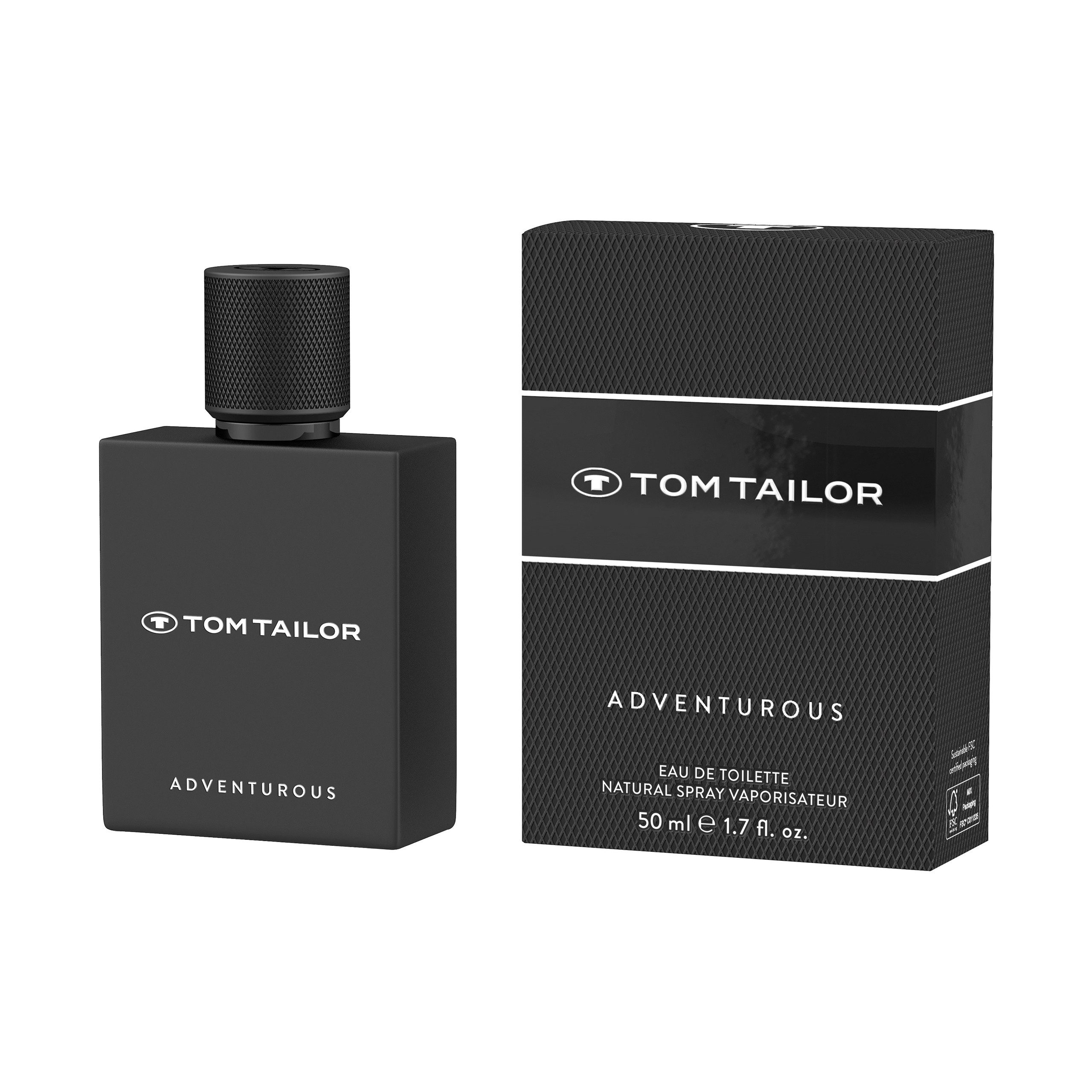 TOM TAILOR Eau de Toilette ADVENNUROUS, EdT 50 ml Man