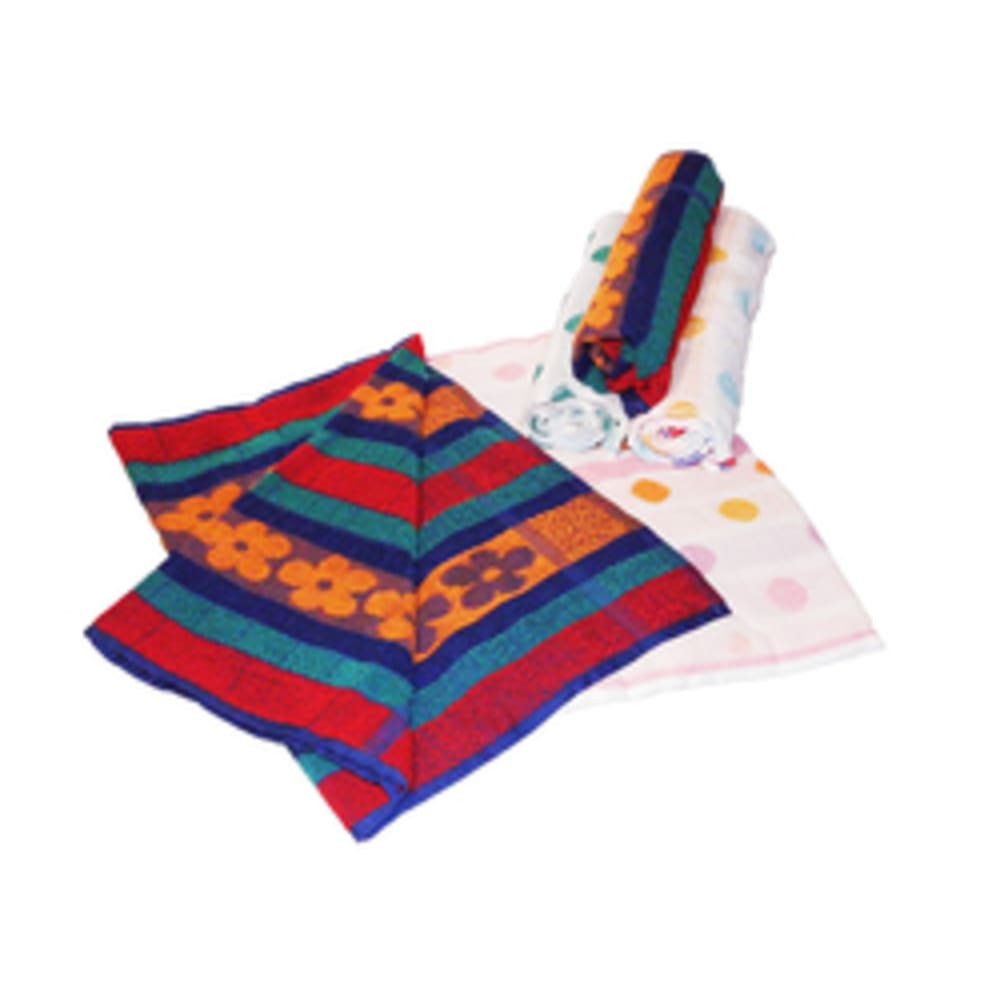 HundB Reinigungsschwamm 1 x Grubenhandtuch 40 x 80 cm, Farbe zufällig, Handtuch Geschirrtuch Küchenhandtuch Trockentuch Spültuch Wischtuch