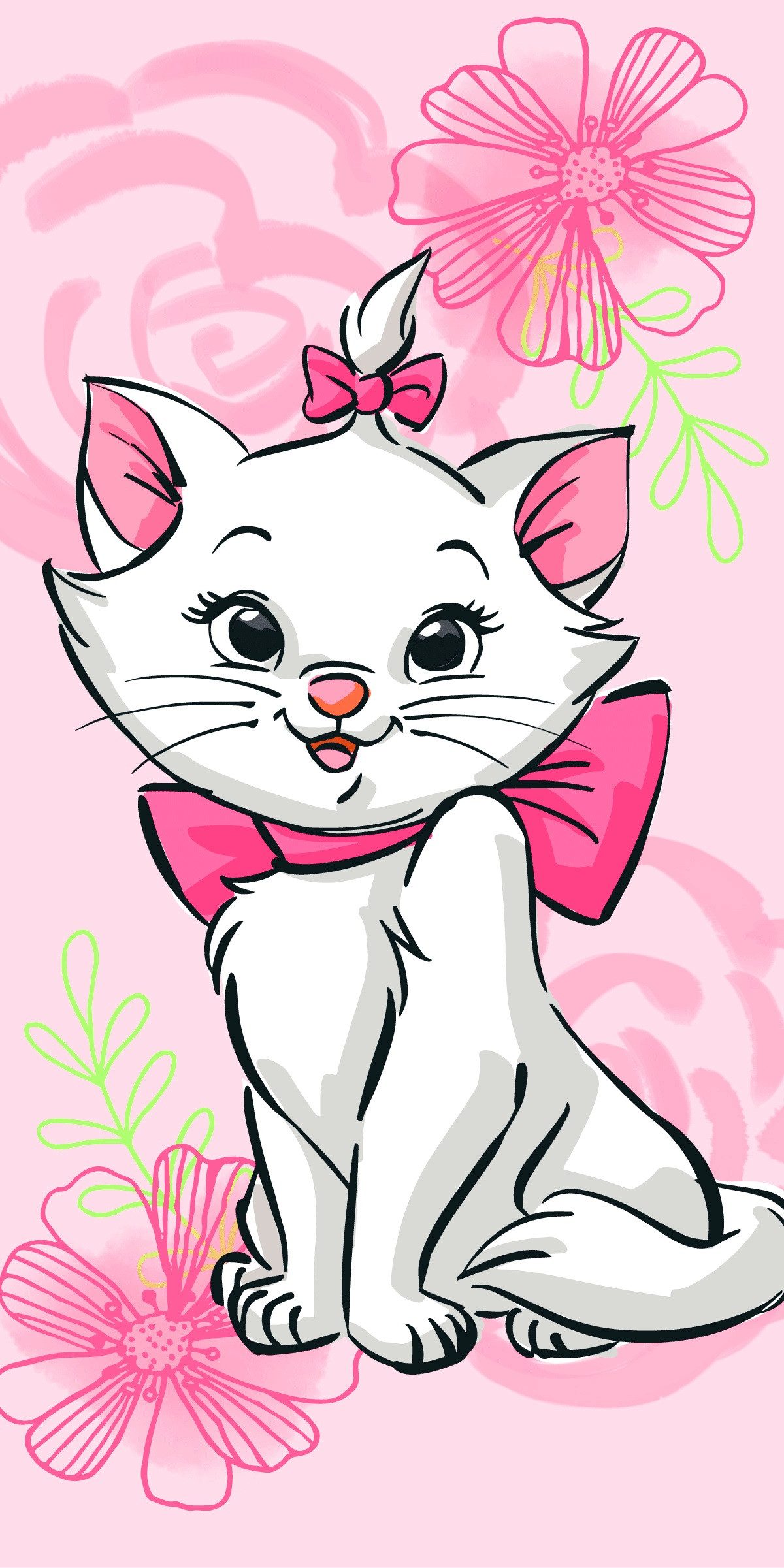 Disney Strandtuch Marie Cat Baumwolle Frottee günstig online kaufen