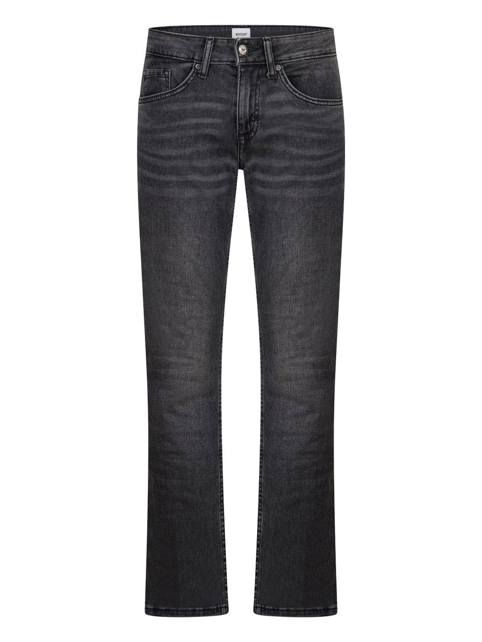 MUSTANG Straight-Jeans Damen Jeanshose Sissy Regular Fit Basic Pants mit Stretch Medium (1013979-4000-682)