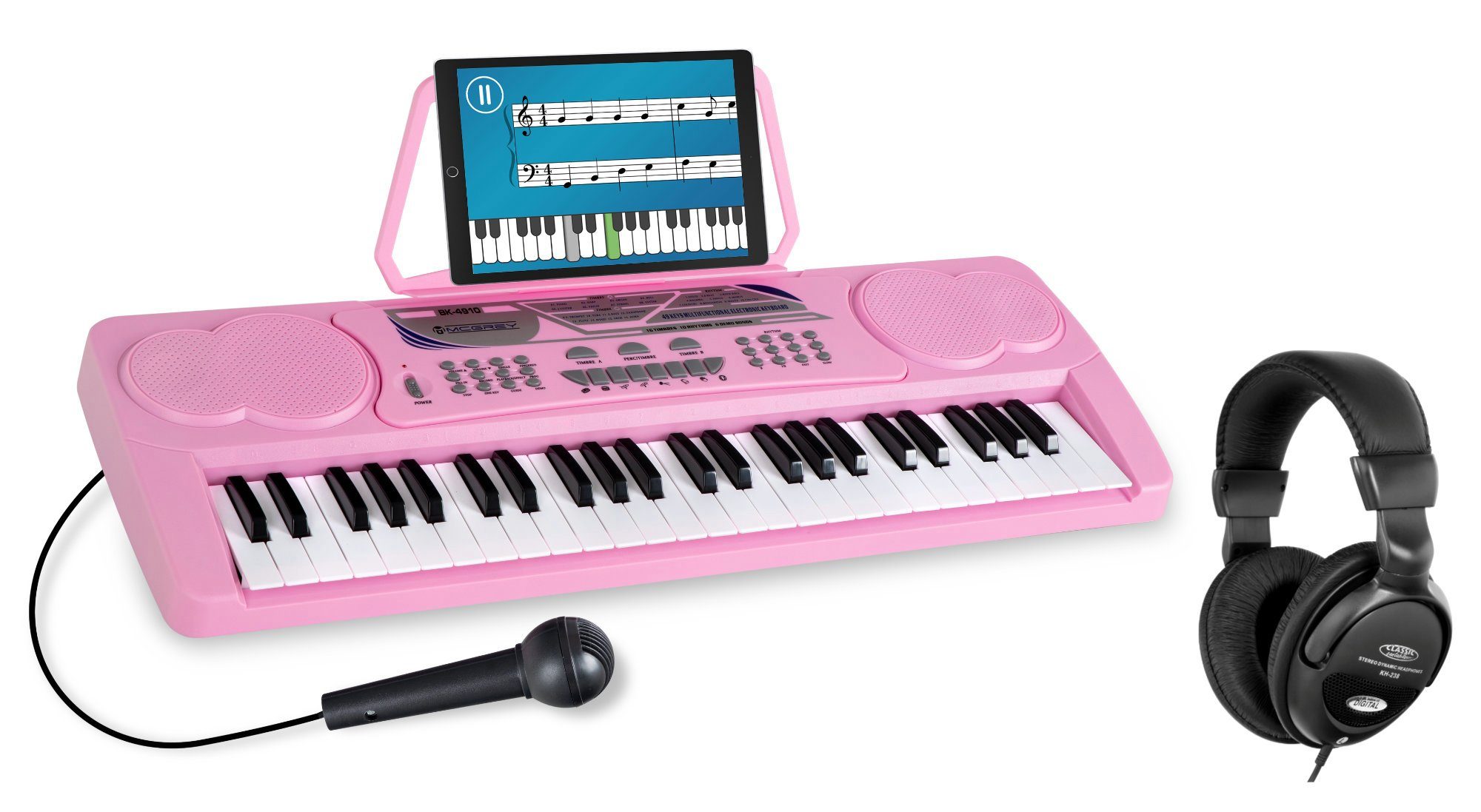 Home-Keyboard BK-4910 Kinder Einsteigerkeyboard mit 49 Tasten
