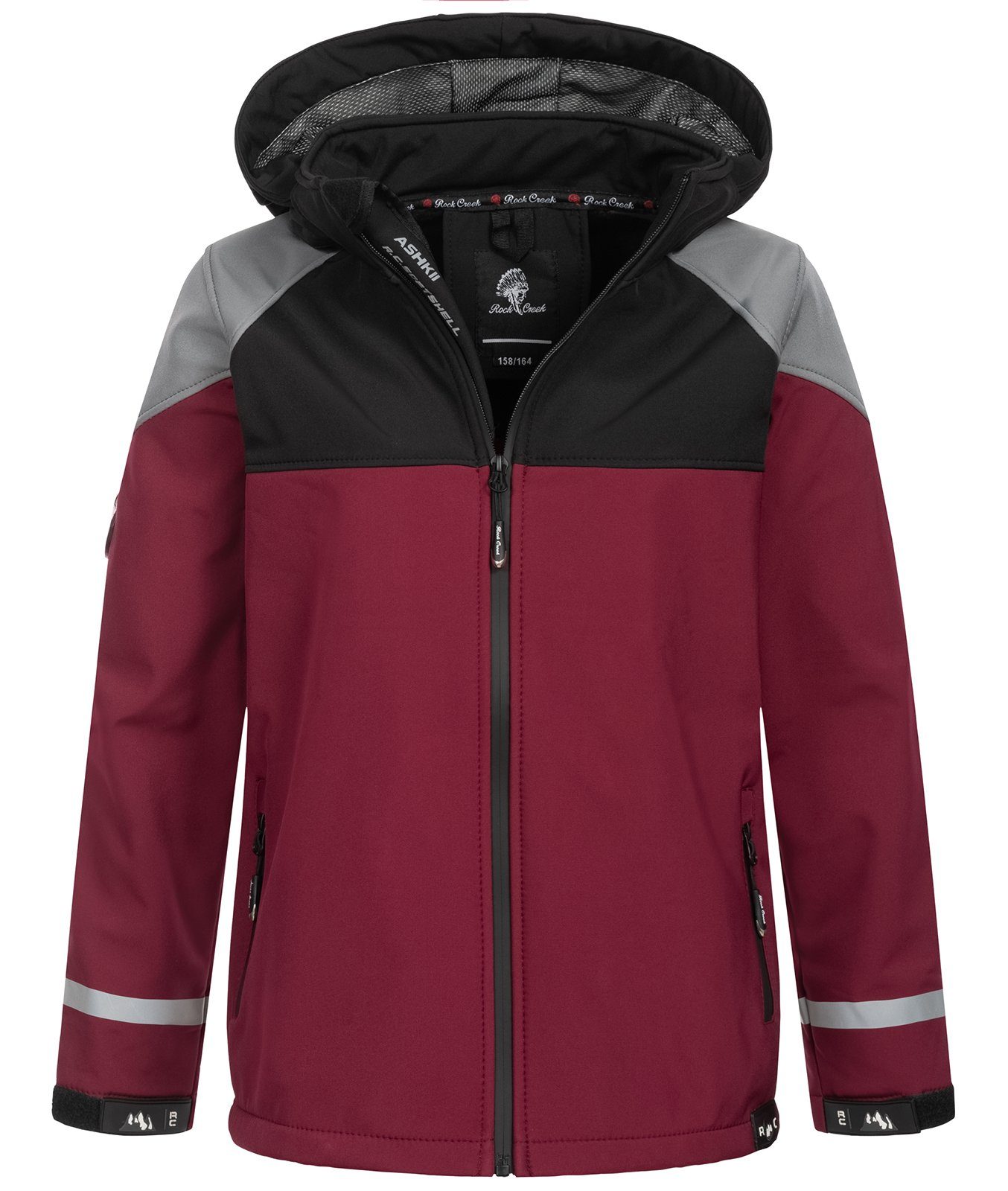 Rock Creek Softshelljacke Kinder Softshelljacke Jungen KJ-101
