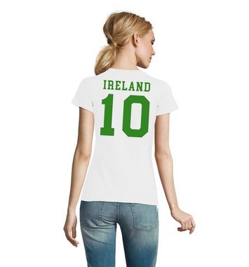 Blondie & Brownie T-Shirt Damen Irland Sport Trikot Fußball Handball Weltmeister WM EM