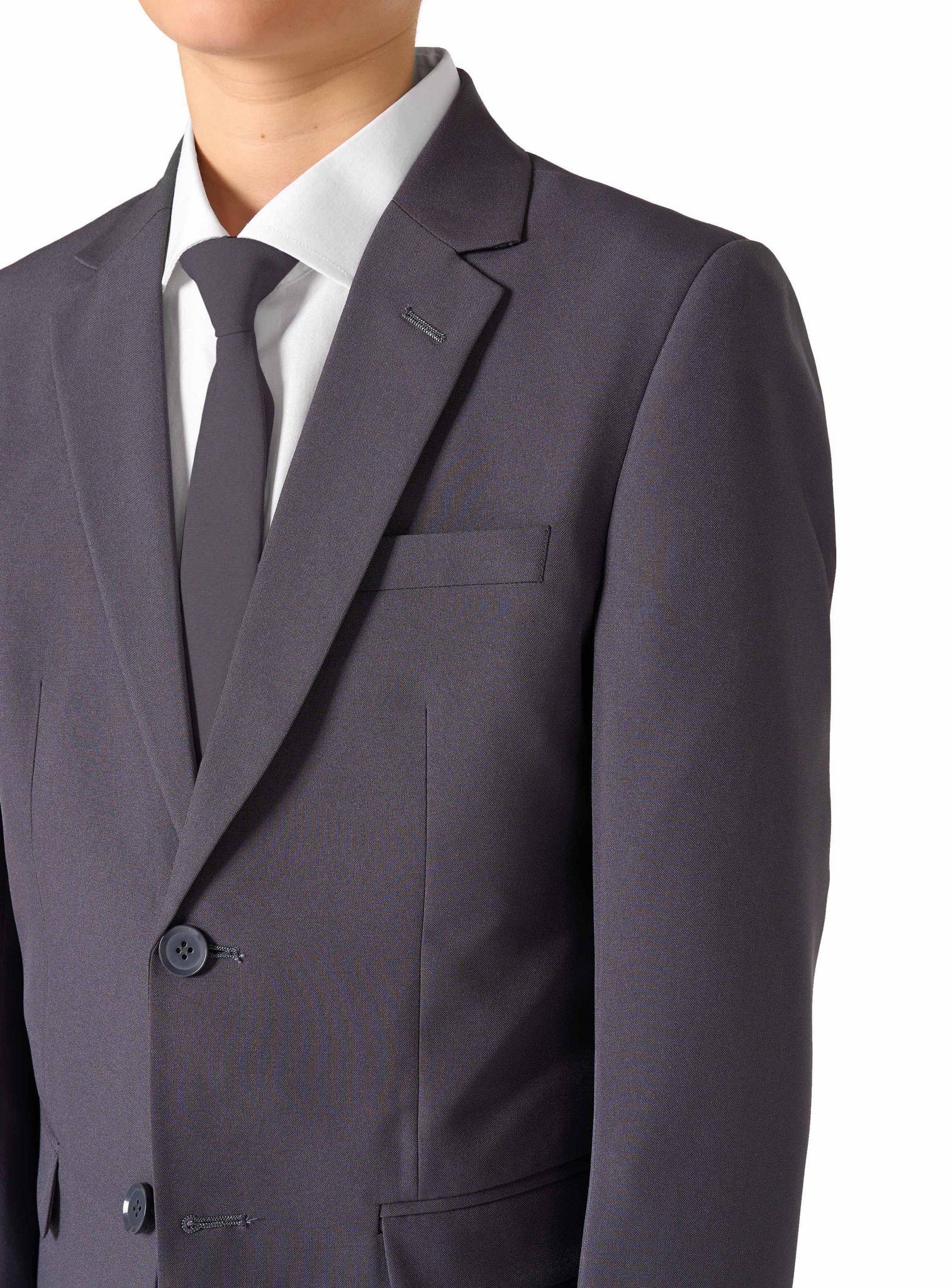 Opposuits Partyanzug Charcool Anzug für Jugendliche, Cool und klassisch in Dunkelgrau!
