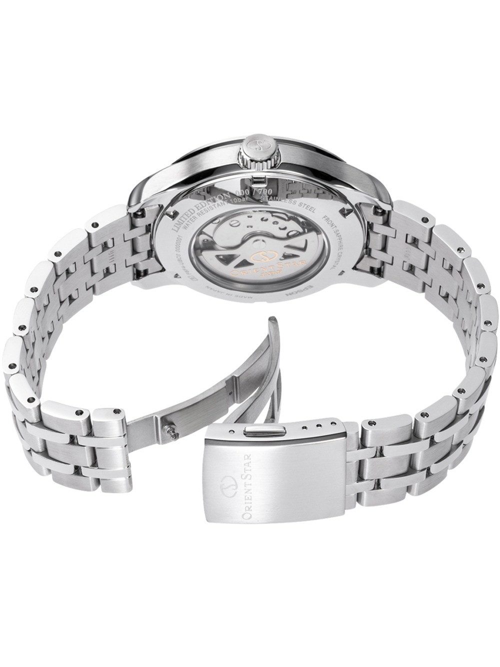 Orient Star Automatikuhr Orient Star RE-AV0B11E00B Herrenuhr Contemporary Skeleton Limited Edit Orient Star RE-AV0B11E00B Herrenuhr Contemporary Skeleton Limited Edition Automatik 41mm 10ATM