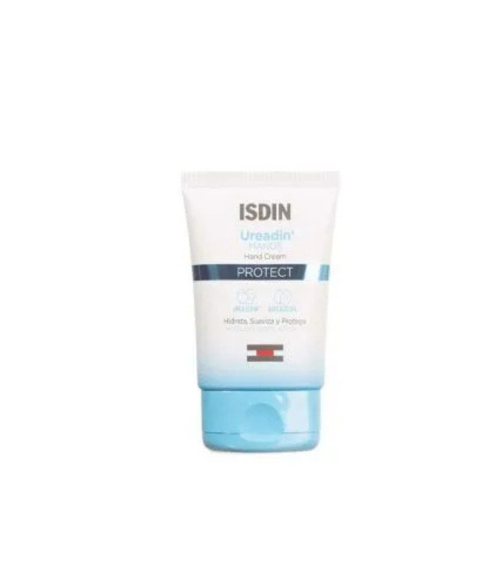 Isdin Handcreme Isdin Ureadin Handcreme Manos Protect 50 ml Packung, 1-tlg., Die Hände damit 2-3 Mal am Tag eincremen.