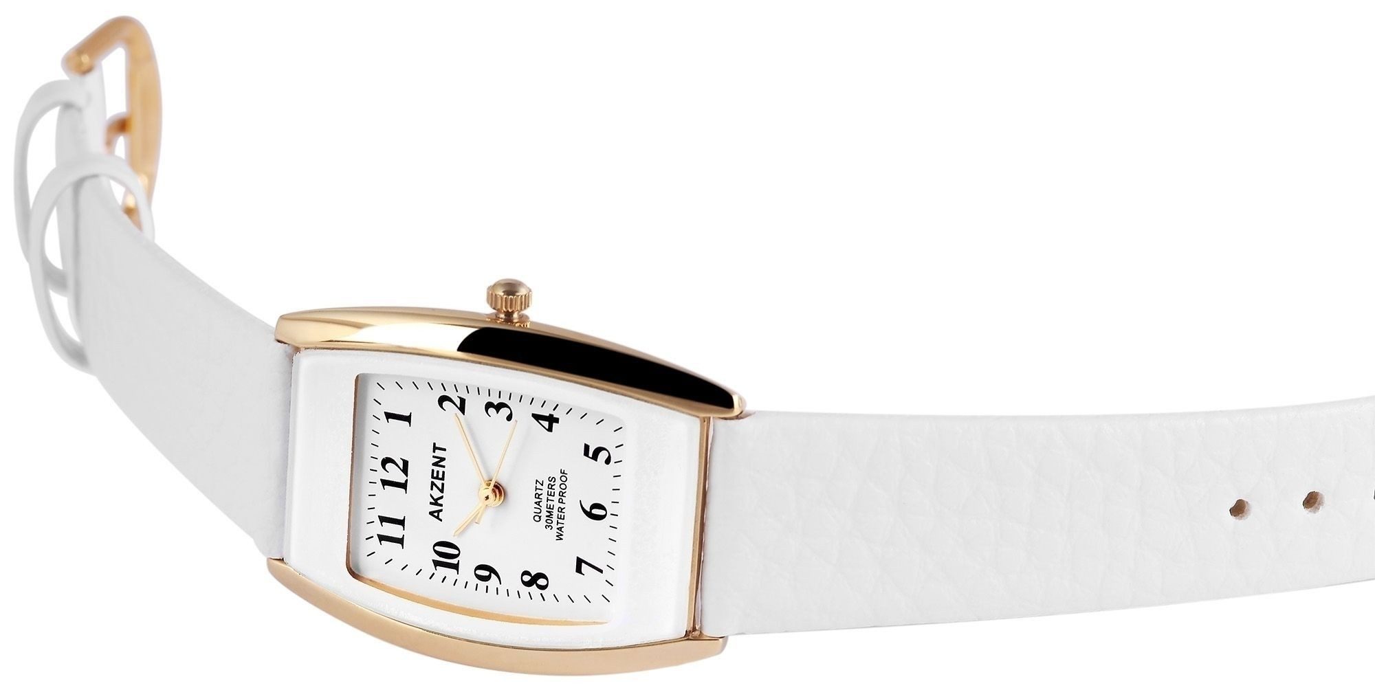 AKZENT Quarzuhr AK0401 Akzent Damenuhr mit Lederimitationsarmband, 22 cm, D günstig online kaufen
