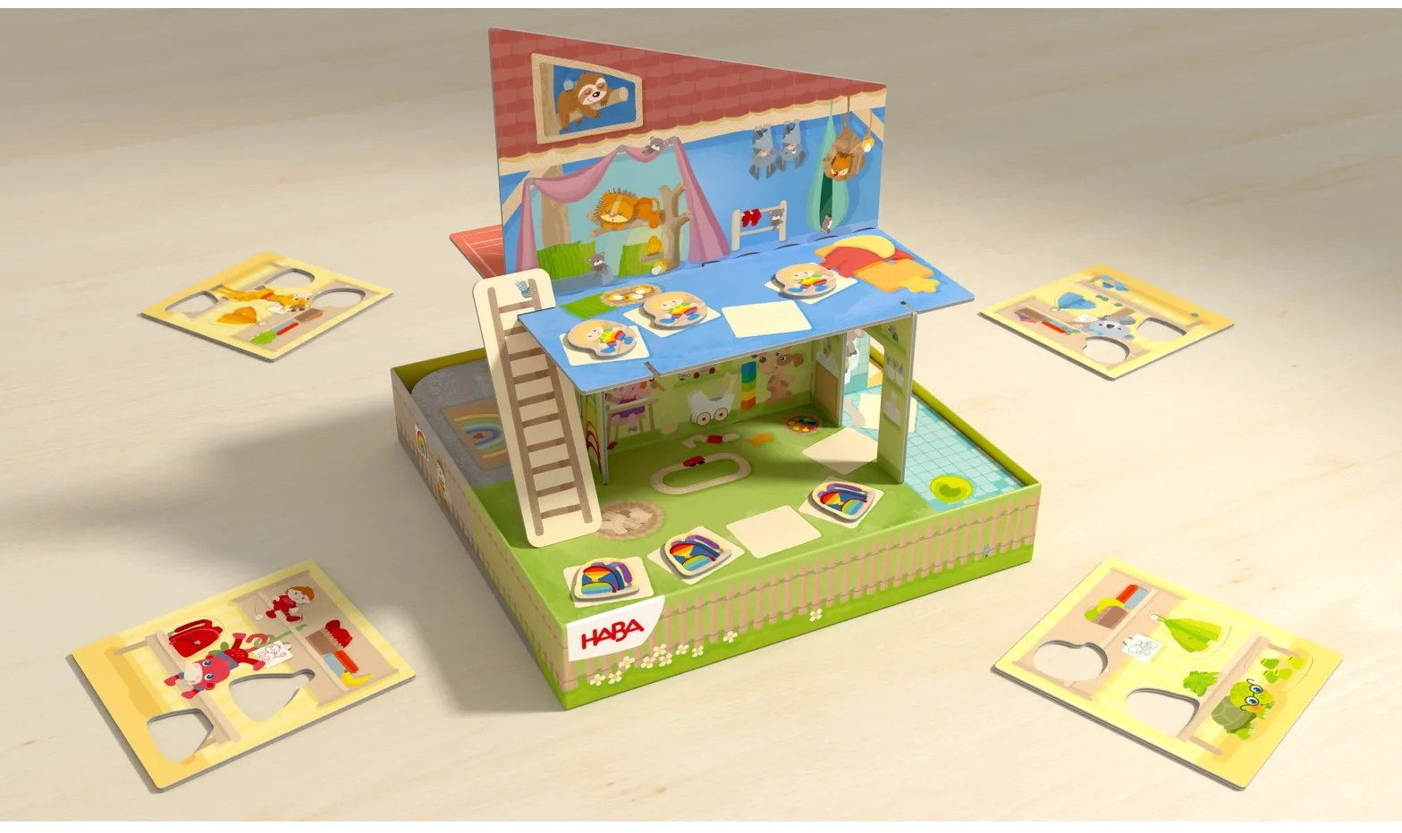 Haba Spiel Kinderspiel Spielsammlung ersten Spiele Im Kindergarten 2011718001