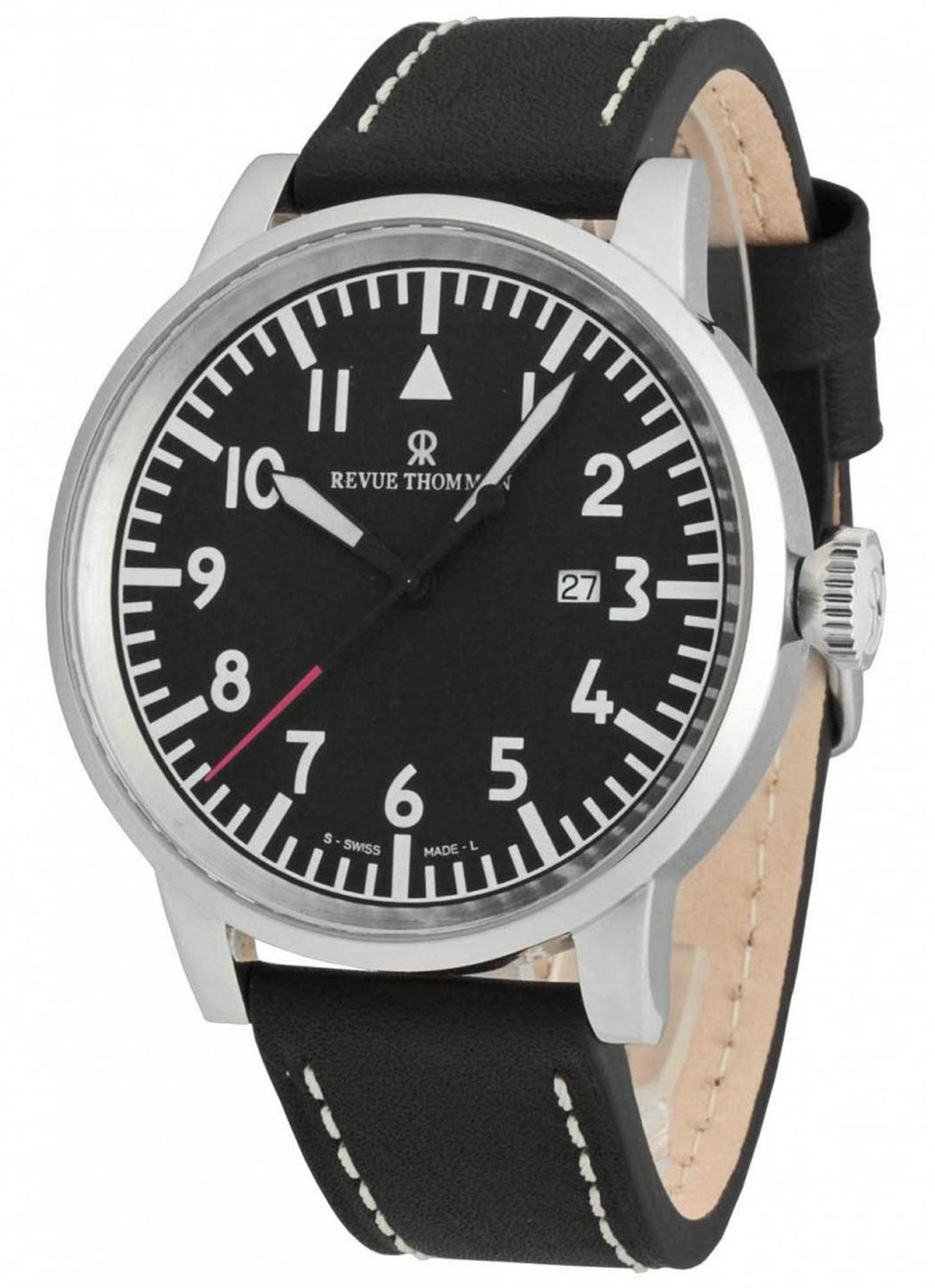 Revue Thommen Quarzuhr Analoguhr für Herren, (1-tlg)