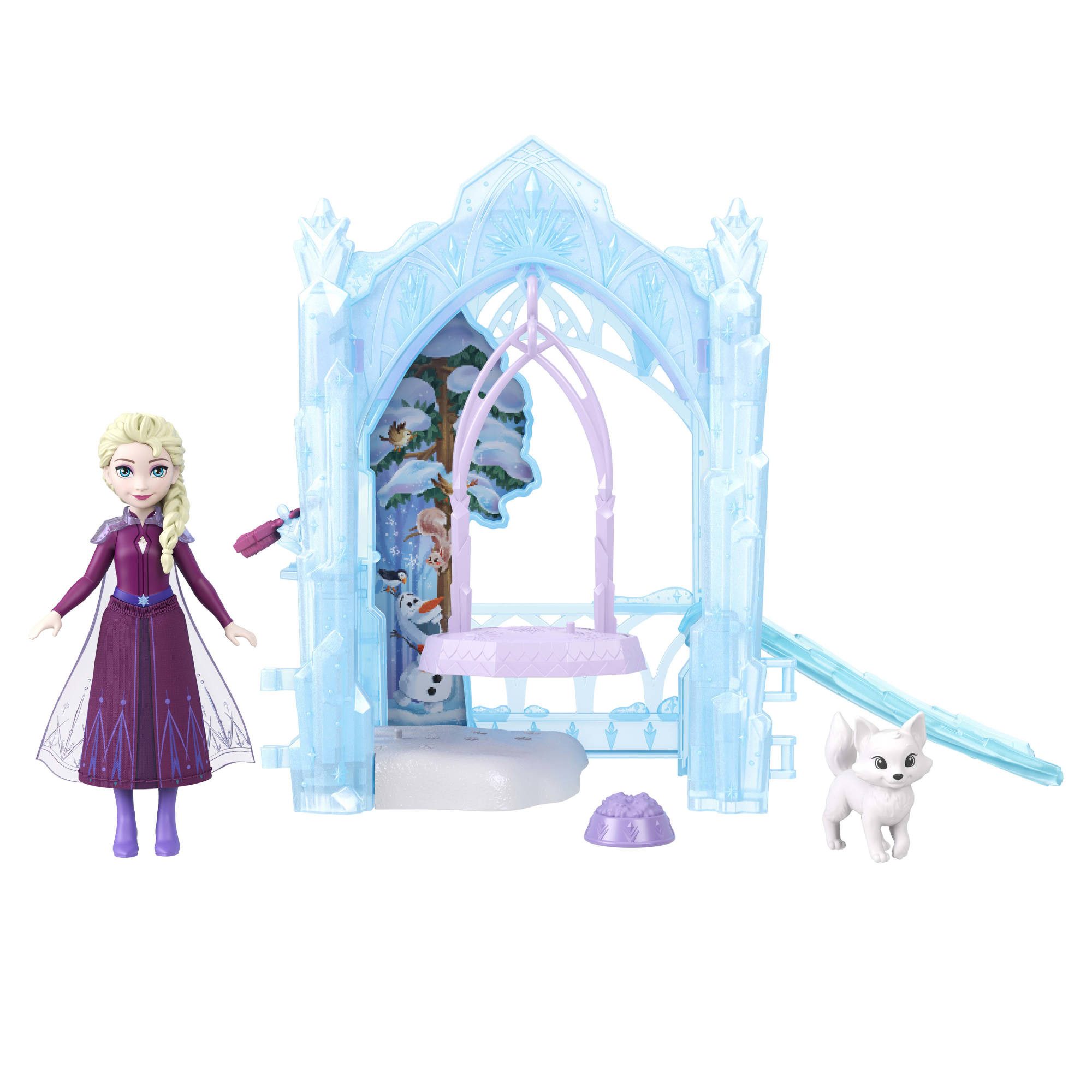 Mattel® Spielwelt Disney Die Eiskönigin Kleine Puppen Elsa's Icy Hideaway Spielset