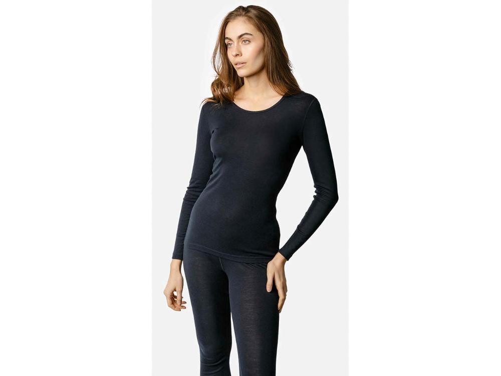 LIVING CRAFTS Langarmshirt Living Crafts Bio-Damen-Langarmshirt 'BIANCA' mit