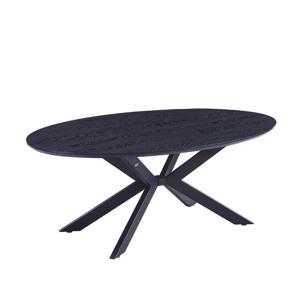 HOME DELUXE Esstisch Oval AVENTIS inkl. Sternfuß 200 x 120 cm günstig online kaufen