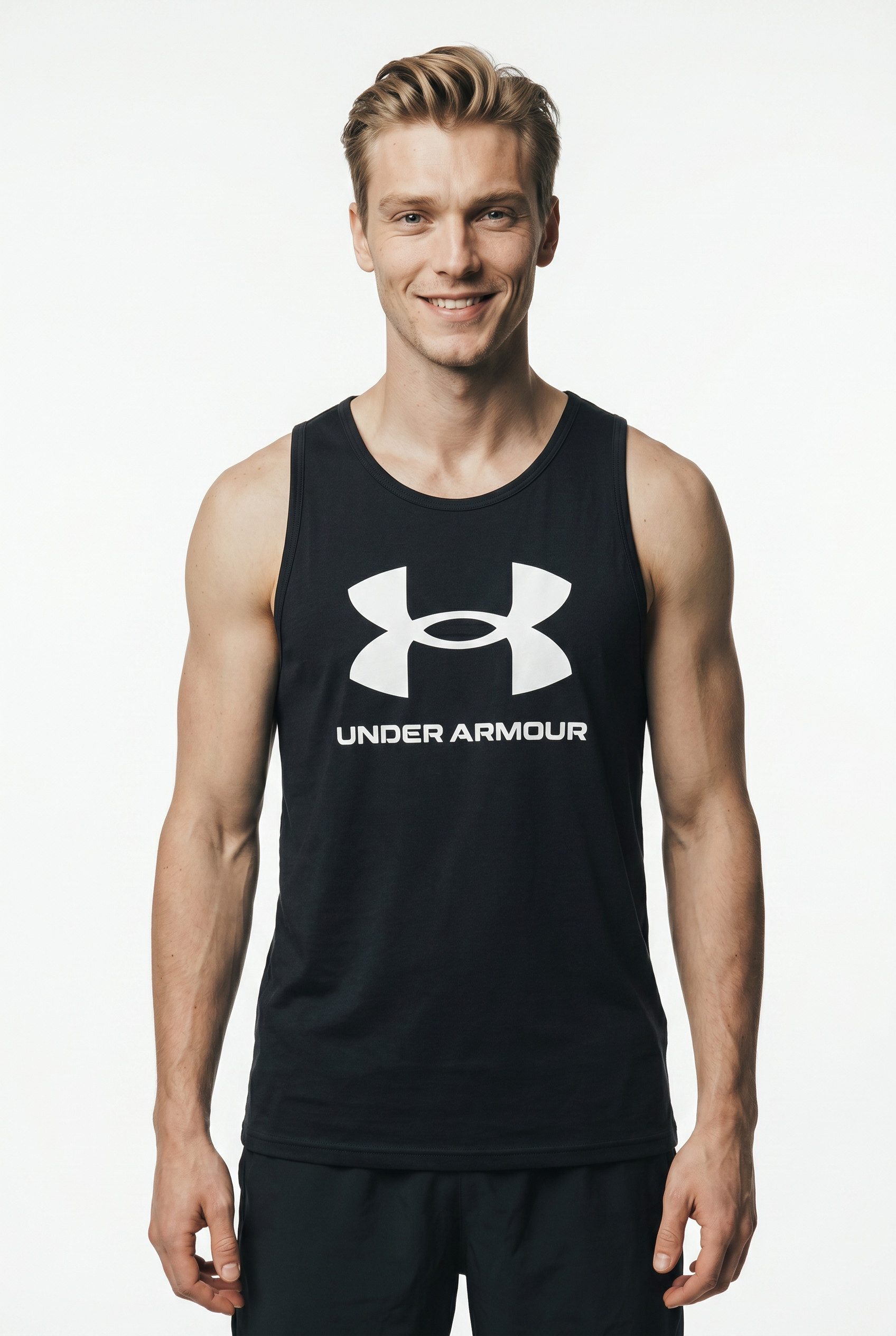 Under Armour® Trainingstop UA Sportstyle Tanktop mit Logo leichtes Material, schnell trocknendes Gewebe. Reduzierter Preis € 22,99. Unverbindliche Preisempfehlung € 30,00
