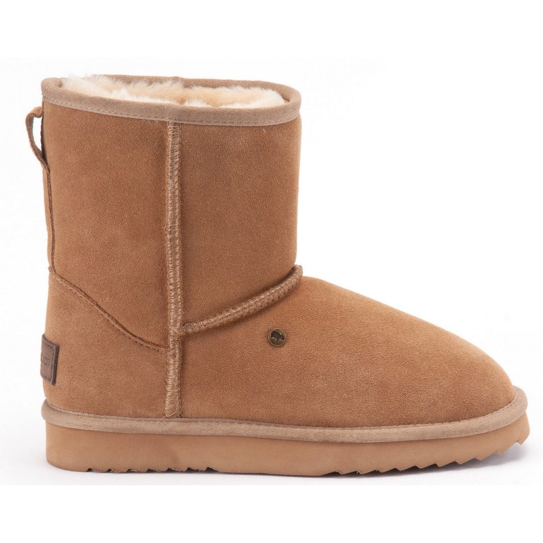 Winterschuhe Kangaroo (Wildleder) camelbraun Damen Winterstiefel