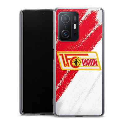 DeinDesign Handyhülle Offizielles Lizenzprodukt 1. FC Union Berlin Logo, Xiaomi 11T Pro 5G Slim Case Silikon Hülle Ultra Dünn Schutzhülle