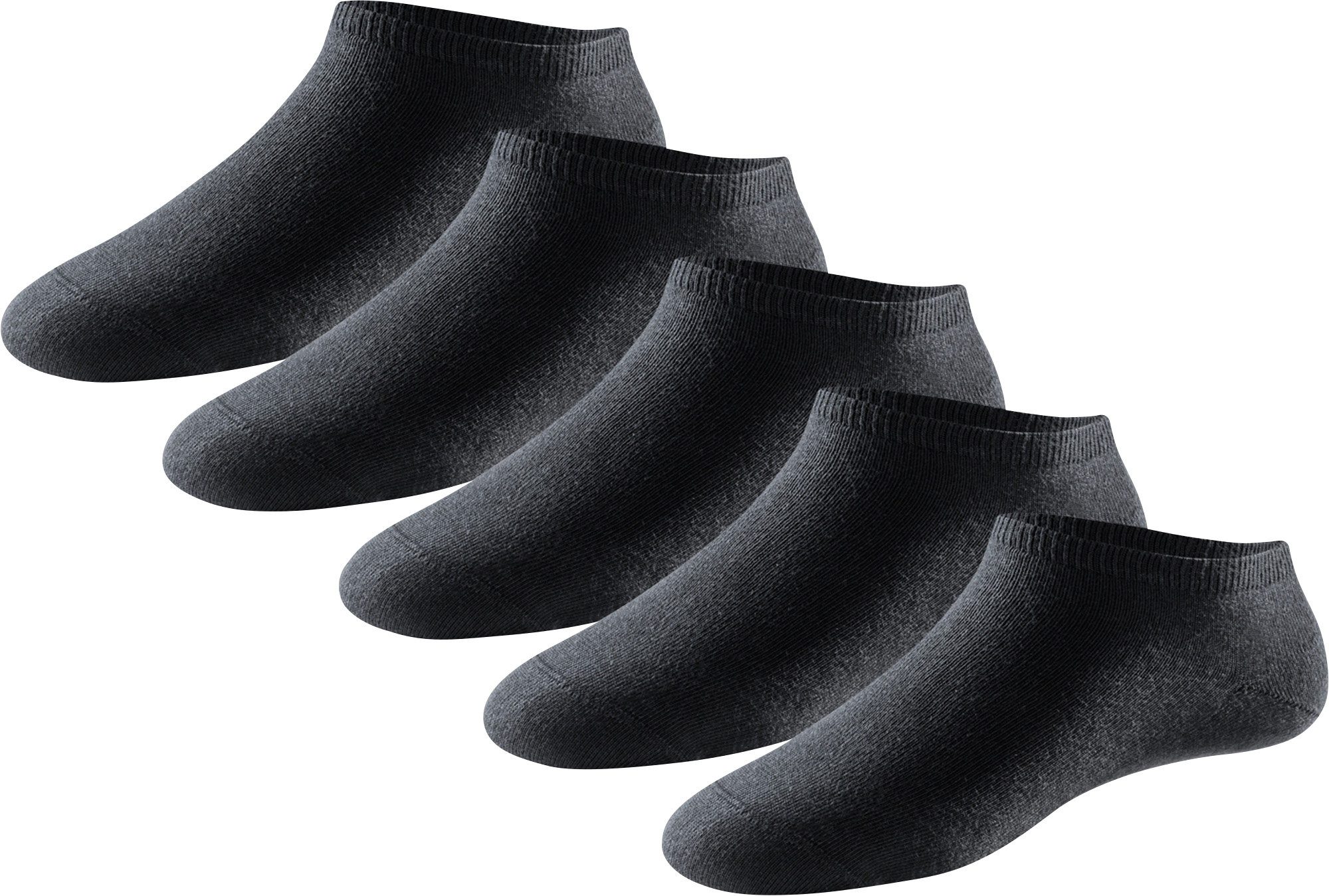 Schiesser Носки для кроссовок Damen-Sneaker-Socken 5 Paar Uni: 5 Paar