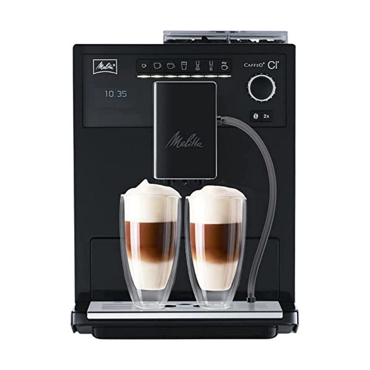 970-003 schwarz Black E Melitta Kaffeevollautomat Pure CI Kaffeerezepte 10