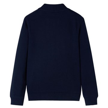vidaXL Sweatshirt Kinder-Sweatshirt mit Reißverschluss Marineblau 140