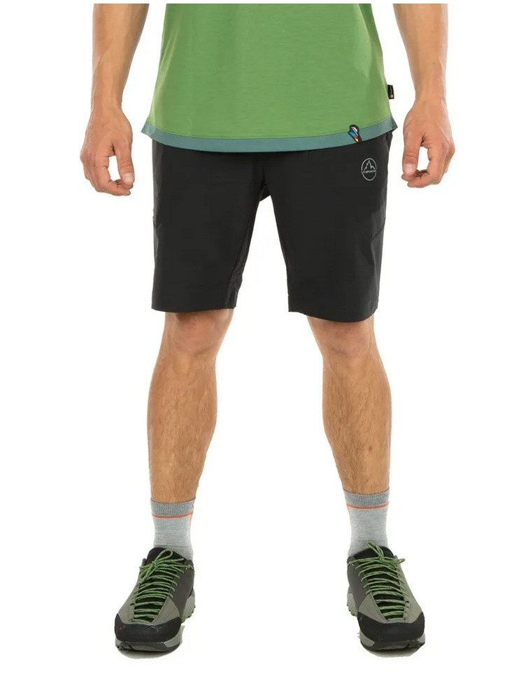 La Sportiva Trekkinghose Wanderhose Guard Short (elastischer Bund mit Kordelzug) kurz