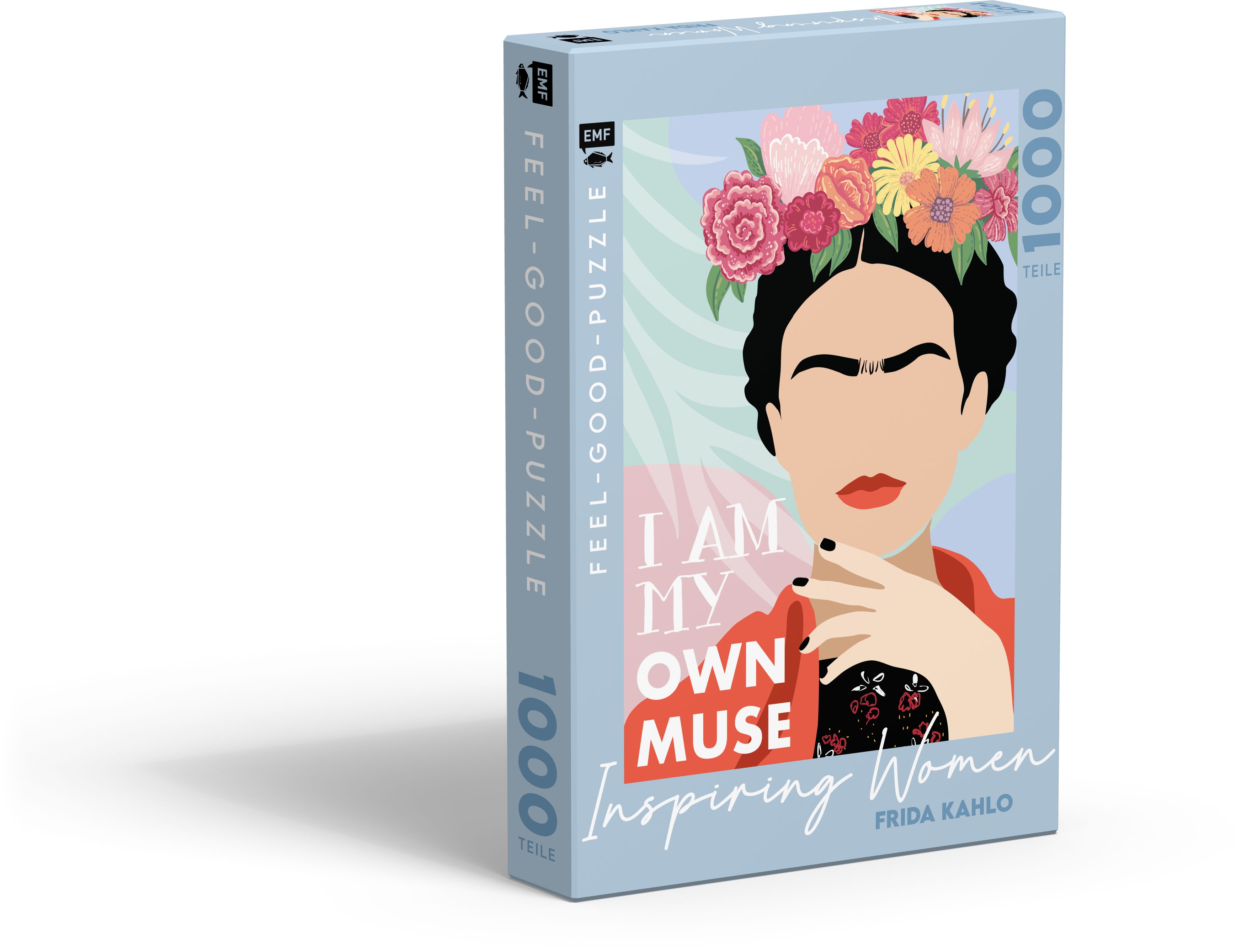 EMF Edition Michael Fischer Puzzle Feel-good-Puzzle 1000 Teile Inspiring  Women Frida, Puzzleteile