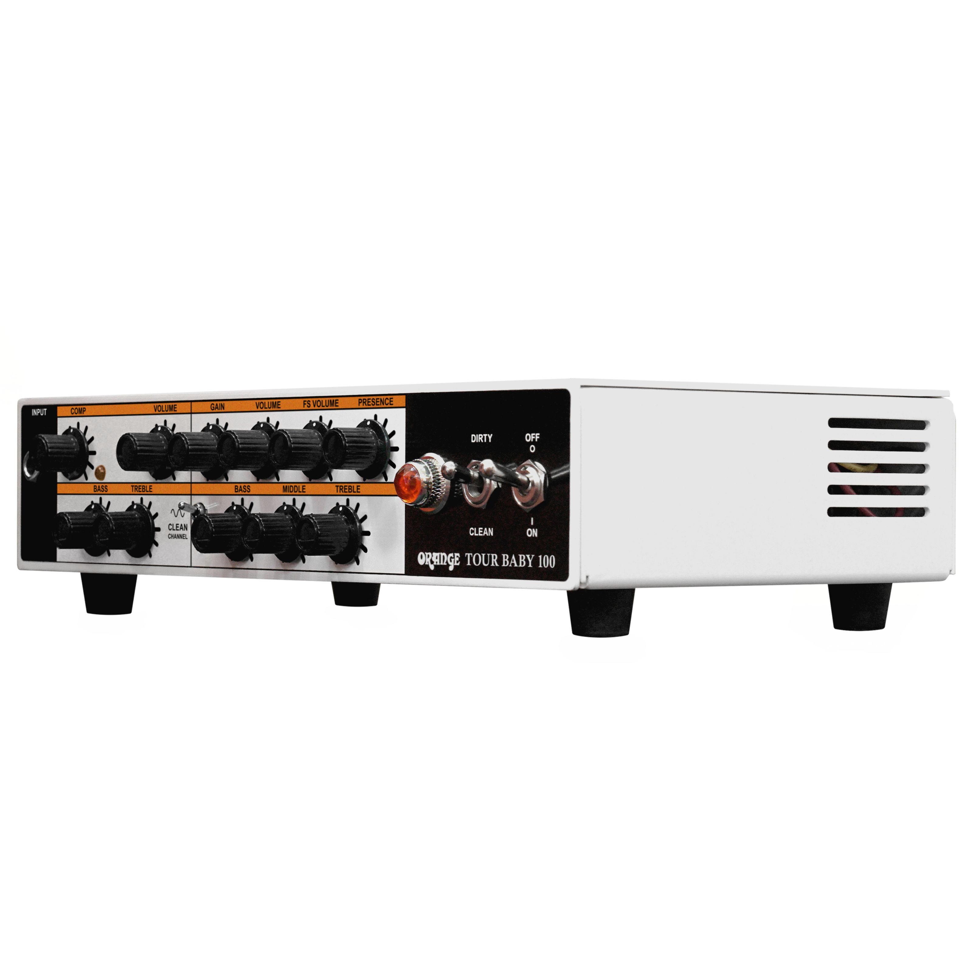 Orange Verstärker (Tour Baby 100 - Transistor Topteil für E-Gitarre)