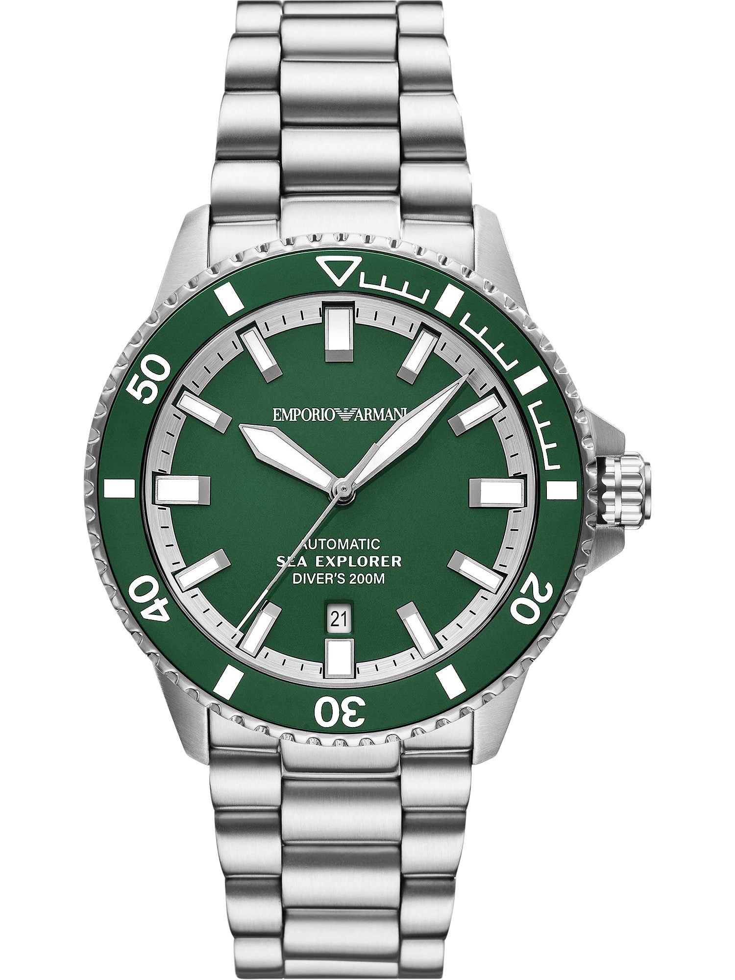 Emporio Armani Quarzuhr Emporio Armani Herren-Uhren Analog Automatik