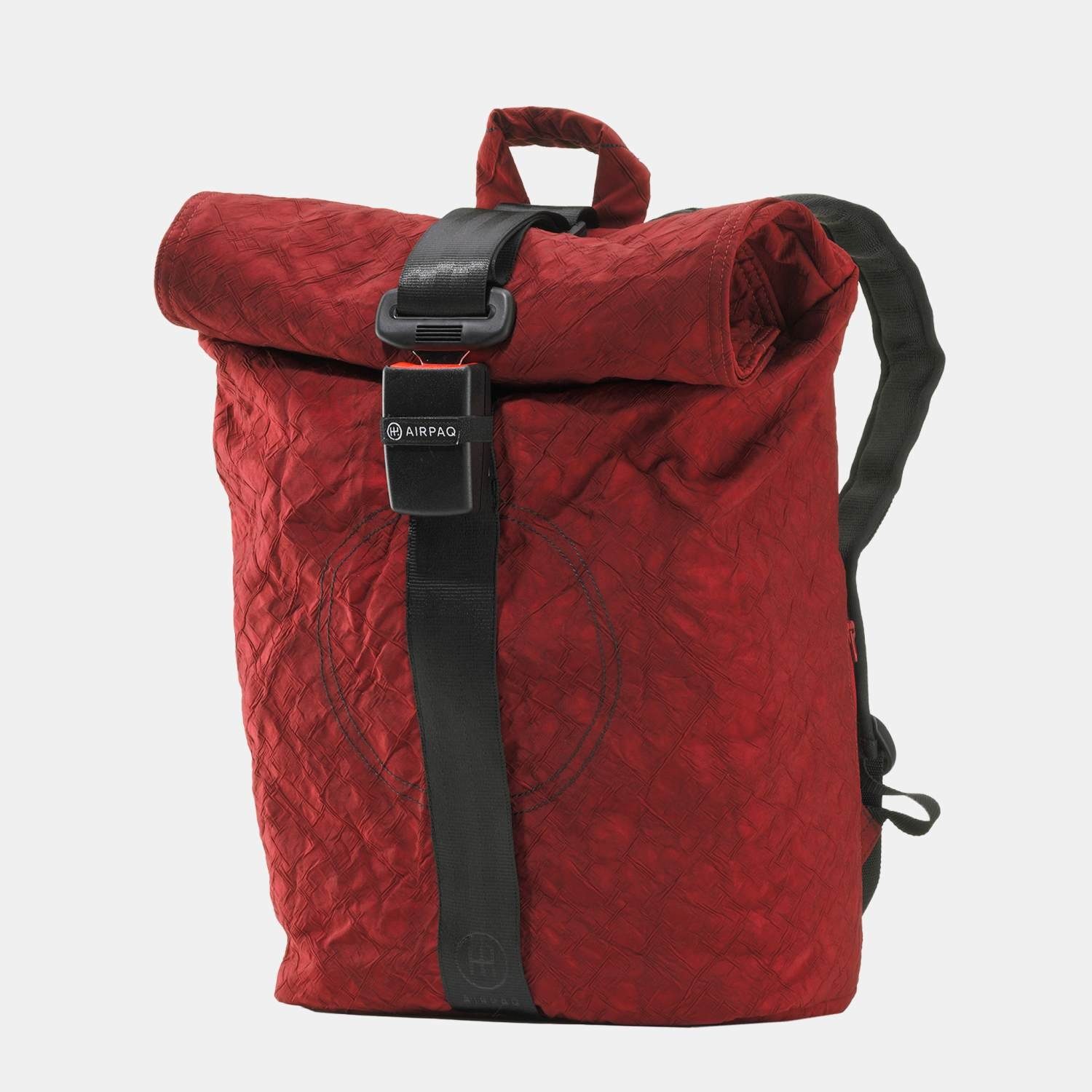 Airpaq Rucksack Airpaq Rucksack Rolltop Rot günstig online kaufen