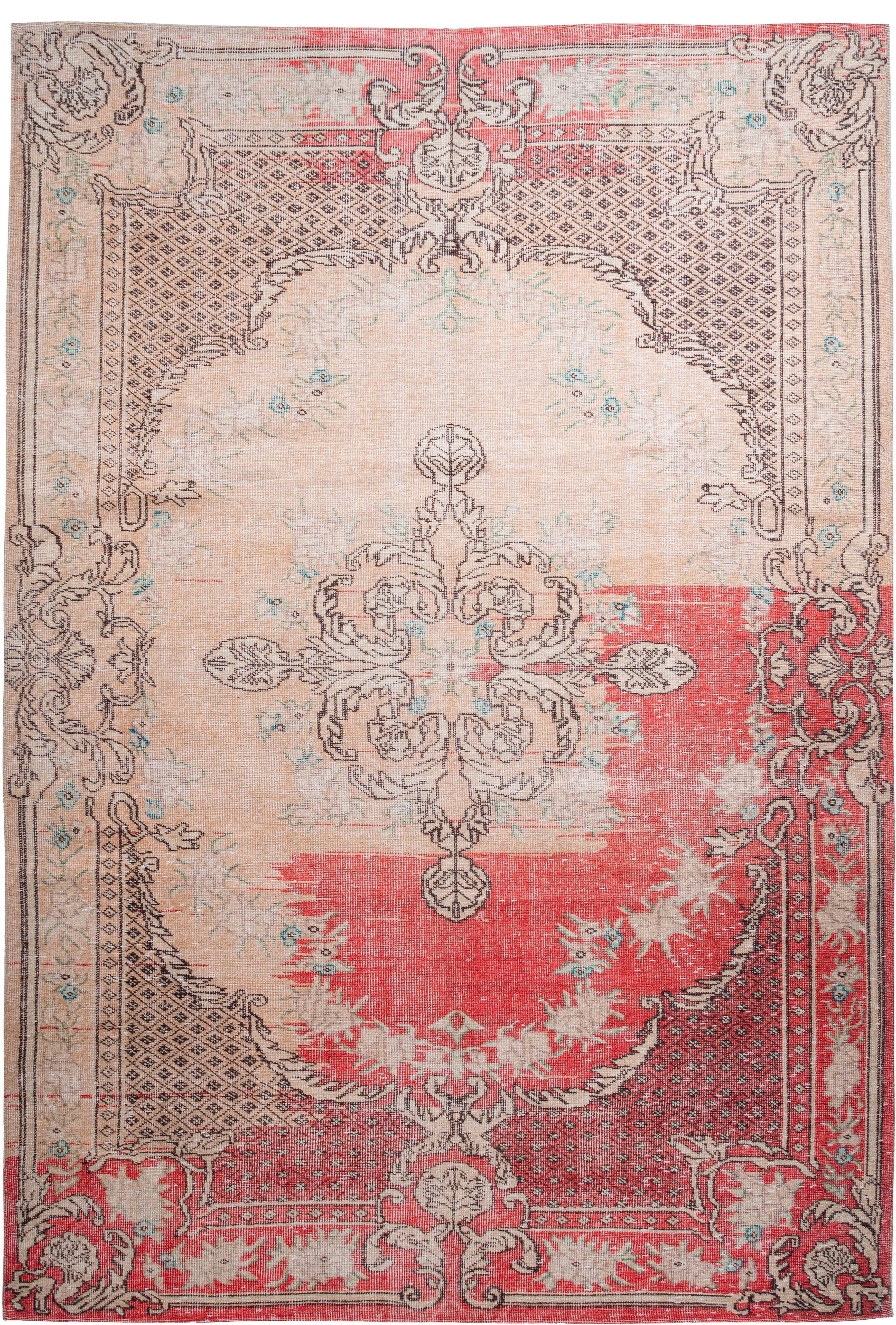 Arte Espina Teppich Vintage 8405, rechteckig, Höhe: 9 mm, Kurzflor im Vintage Design, Wohnzimmer