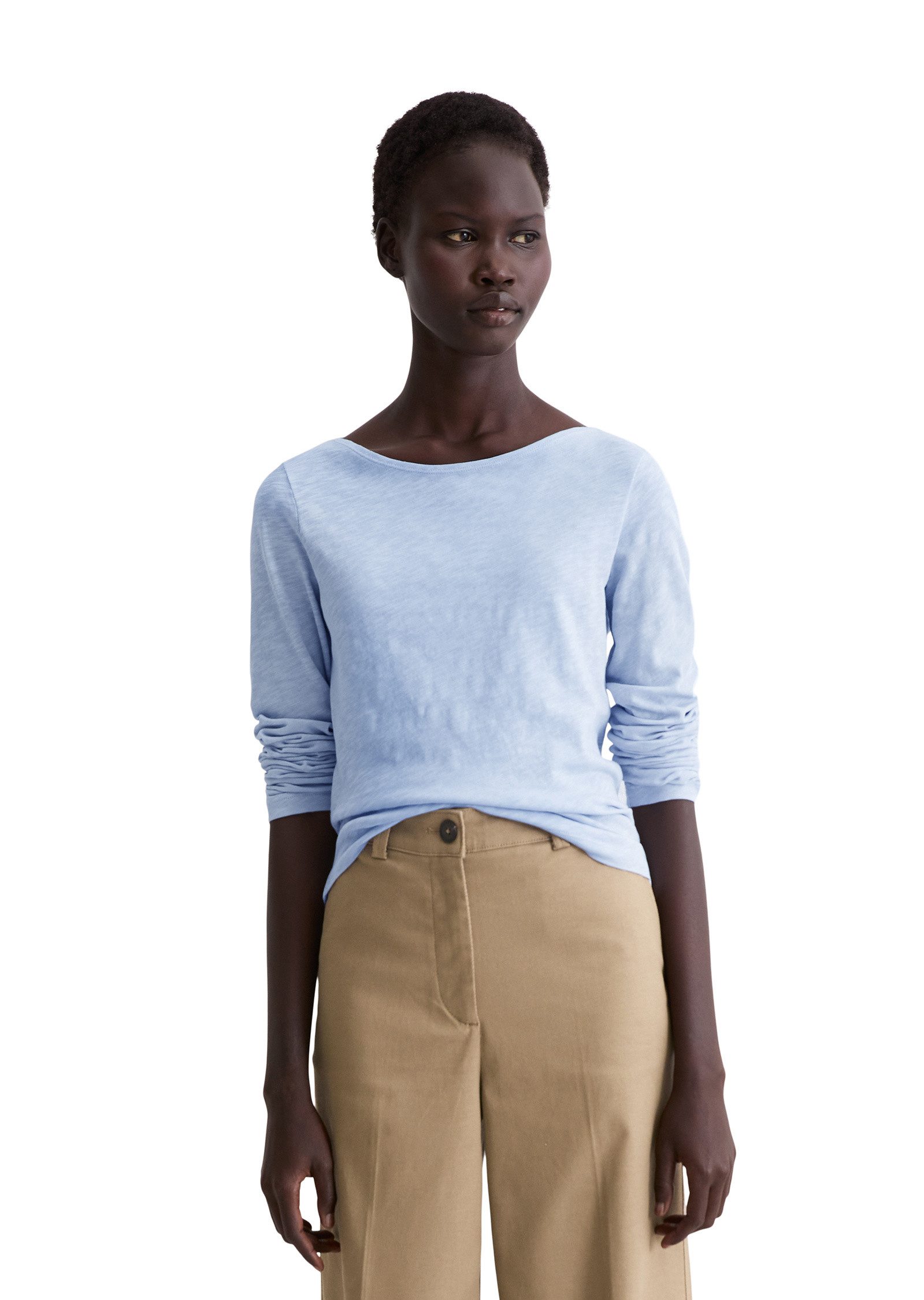 Marc O'Polo Langarmshirt aus Organic Cotton-Qualität