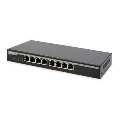 Digitus 8-Port Gigabit PoE Desktop Netzwerk-Switch (maximal 135W)