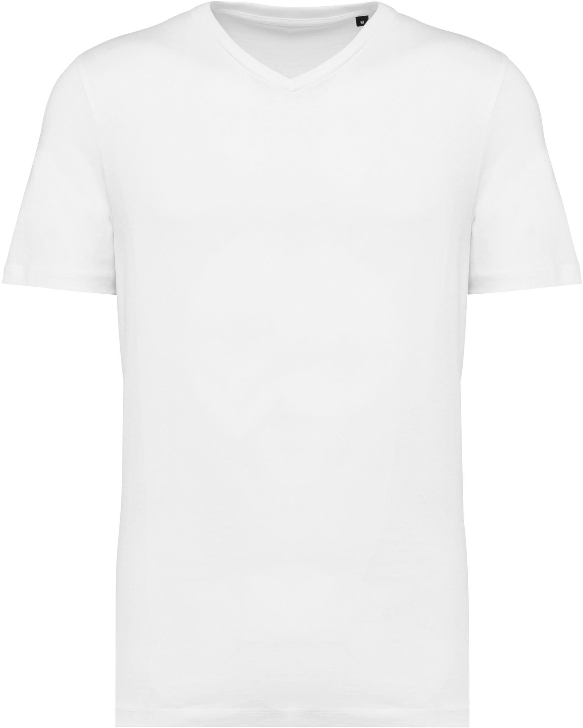 Kariban V-Shirt Supima® Herren-T-Shirt mit V-Ausschnitt und kurzen Ärmeln